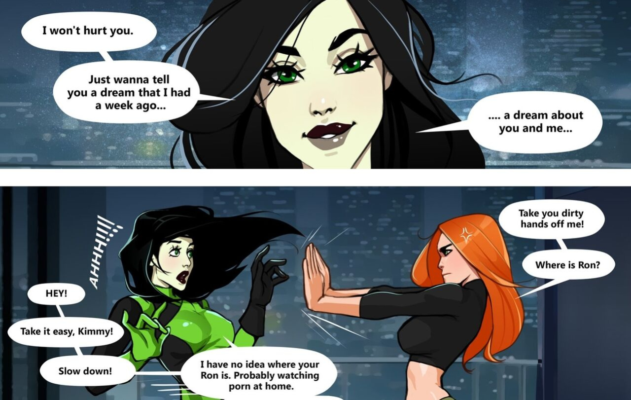 Kim and Shego Comic