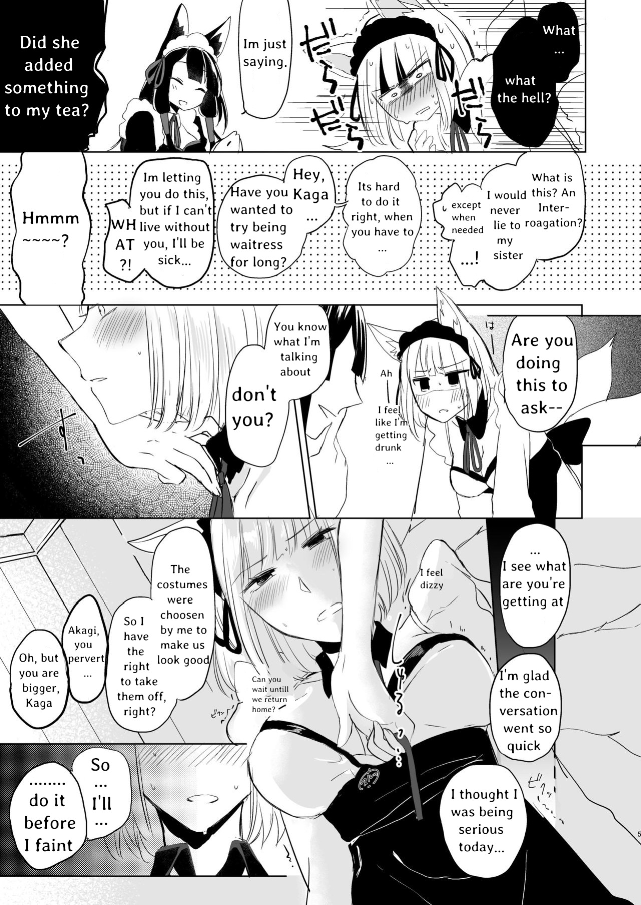 [Yuribatake Bokujou (Kon)] Nugasouga nugasumaiga kawaii koto ni wa kawarinai (Azur Lane) [KNEGLIC TRANSLATIONZ]