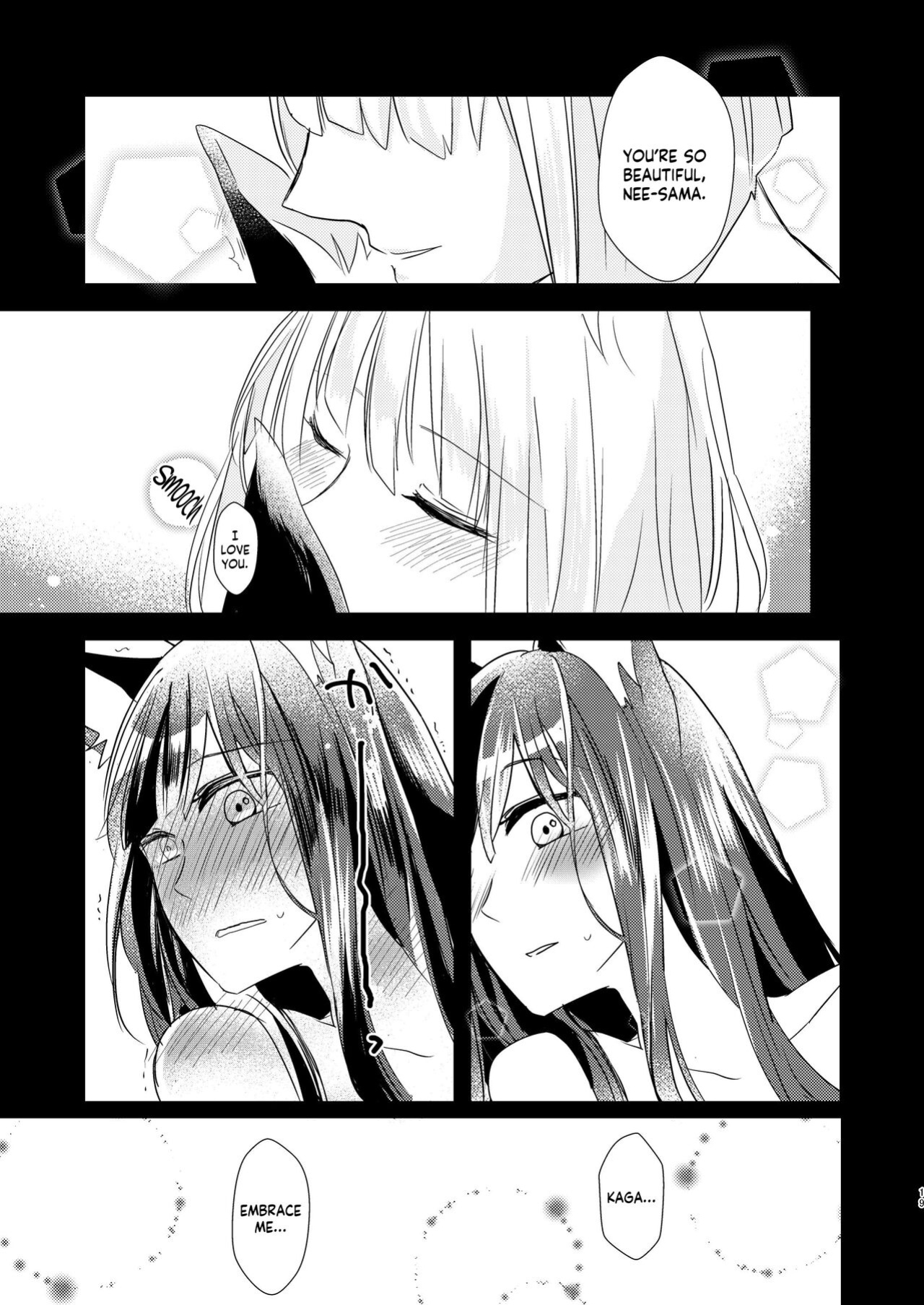 [Yuribatake Bokujou (Kon)] Shitataru kara, Tabete Hoshii. | I want you to eat me because it drips. (Azur Lane) [Usr32]