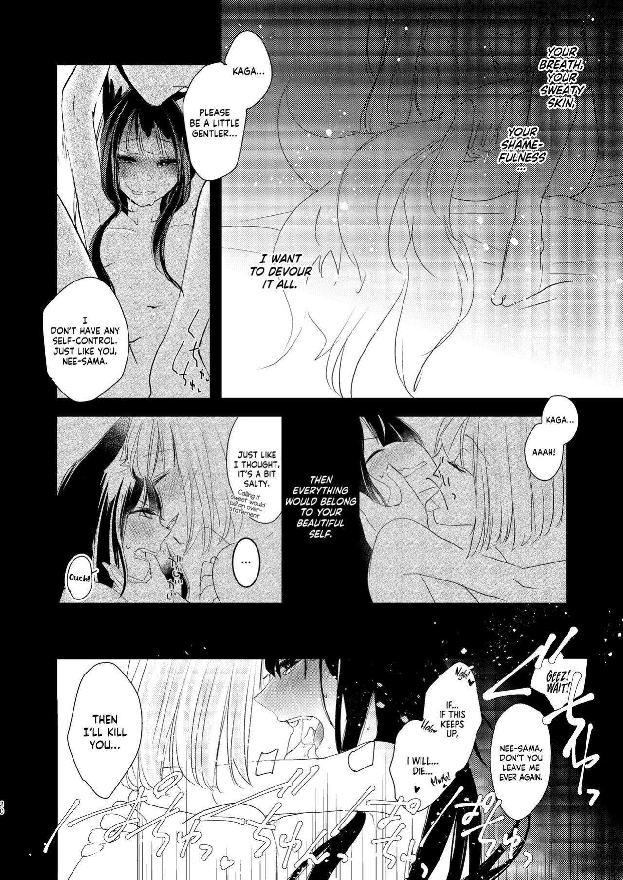 [Yuribatake Bokujou (Kon)] Shitataru kara, Tabete Hoshii. | I want you to eat me because it drips. (Azur Lane) [Usr32]