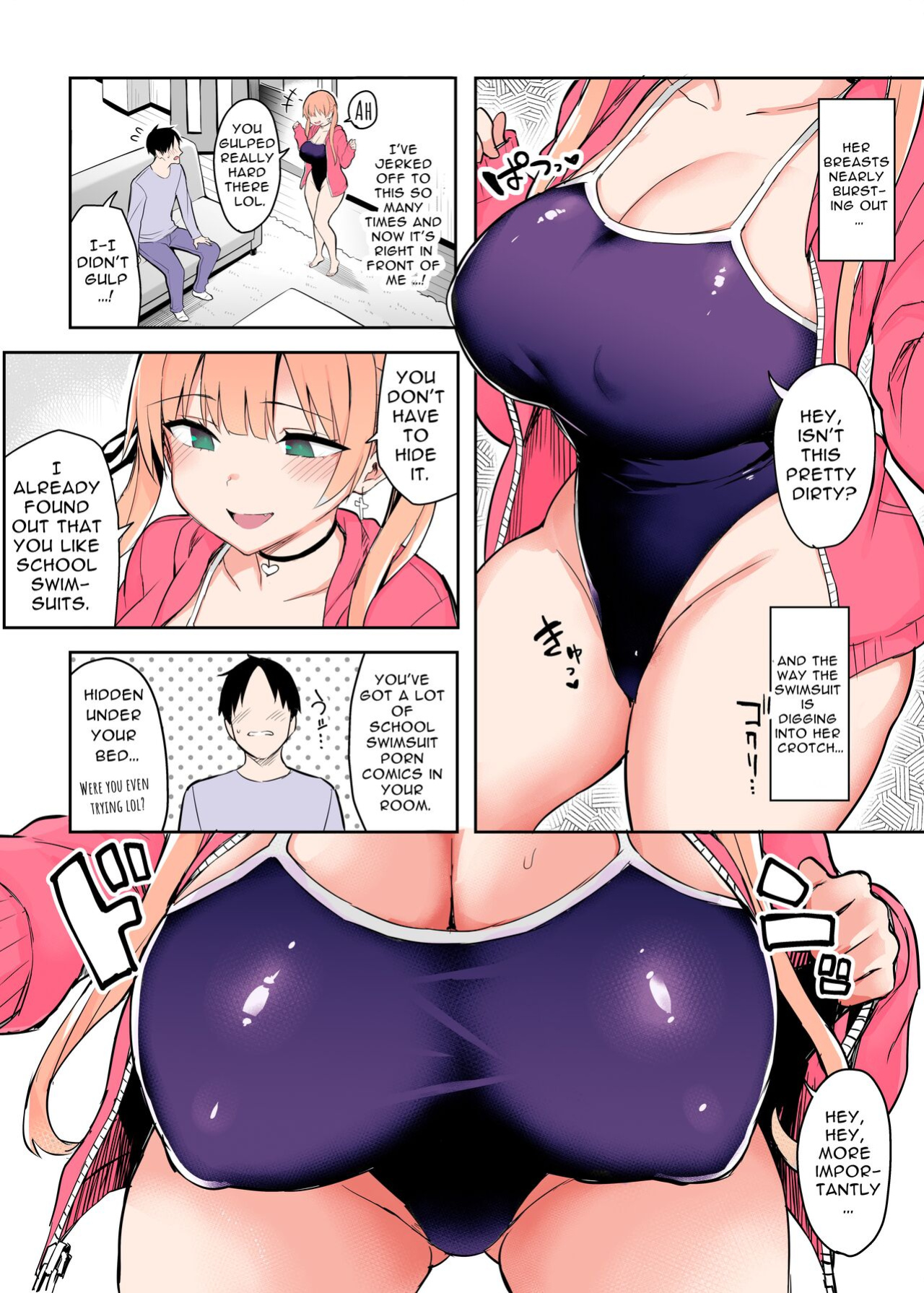 [Ichibocchi (Ichinomiya Yuu)] Moto InCha no Kyonyuu Yariman Imouto ga Erosugite, Onii-chan wa Mou...!! 2 | I Can't Handle My Former Bookworm Little Sister Now That She's a Slut! 2 [Colorized]
