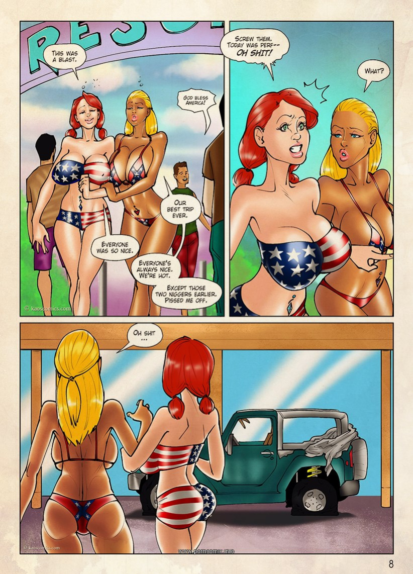 The Flag Girls Get Fucked (all pages)