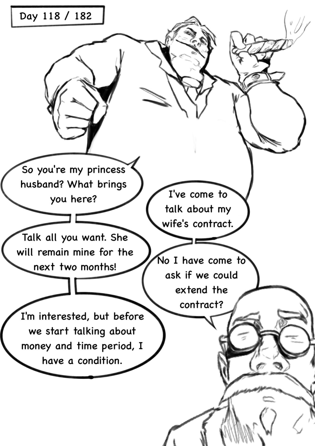 Simon - FCFS story created by Ashifff