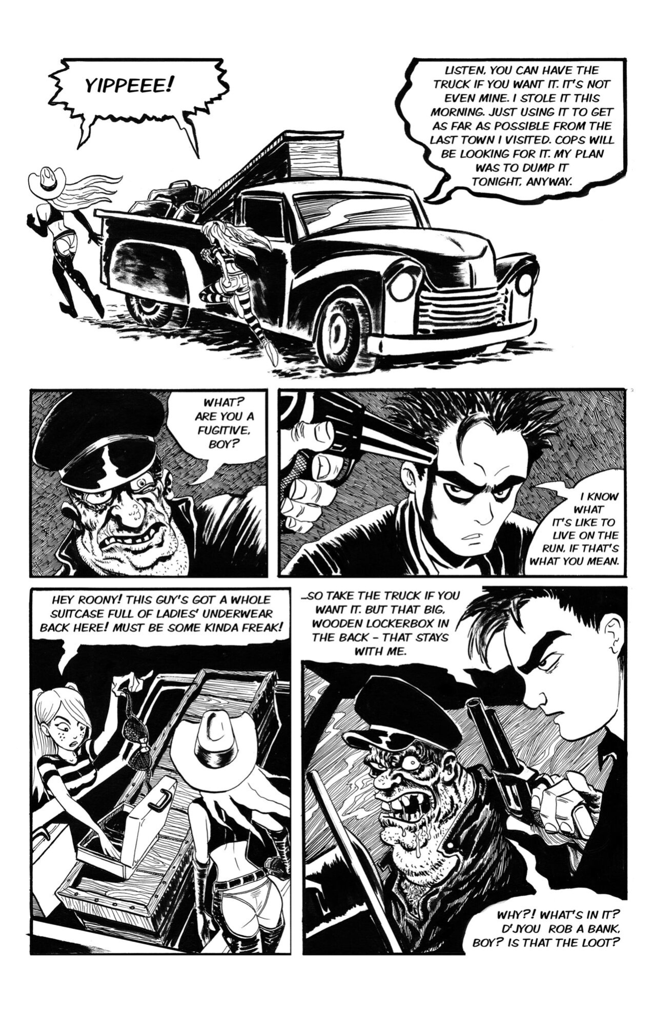 Wulf and Batsy 06 (2008) + Scarifying Tales (2012) by Bryan Baugh (Writer & Artist)
