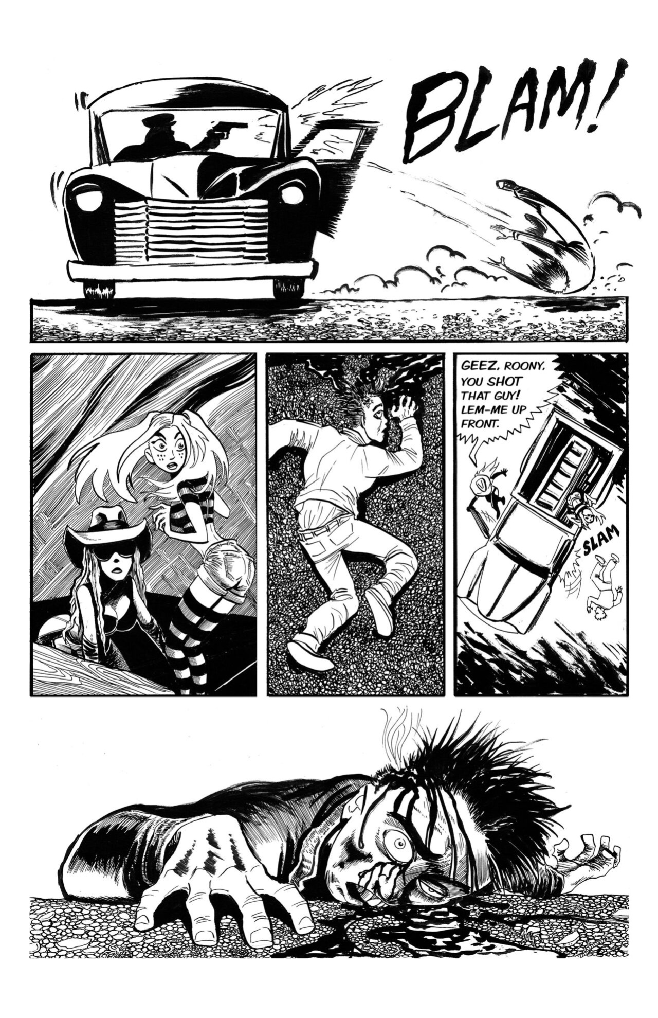 Wulf and Batsy 06 (2008) + Scarifying Tales (2012) by Bryan Baugh (Writer & Artist)
