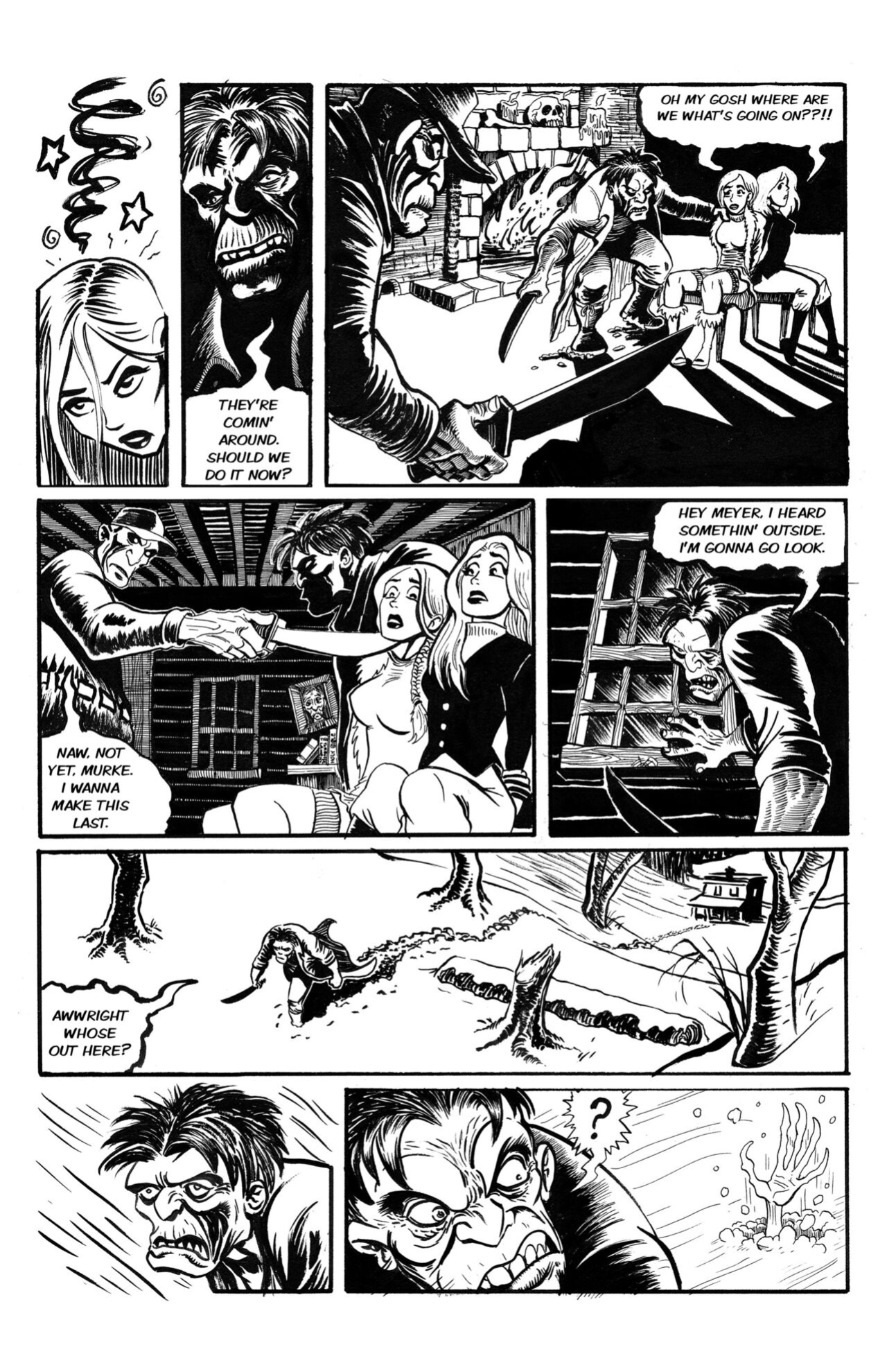 Wulf and Batsy 06 (2008) + Scarifying Tales (2012) by Bryan Baugh (Writer & Artist)