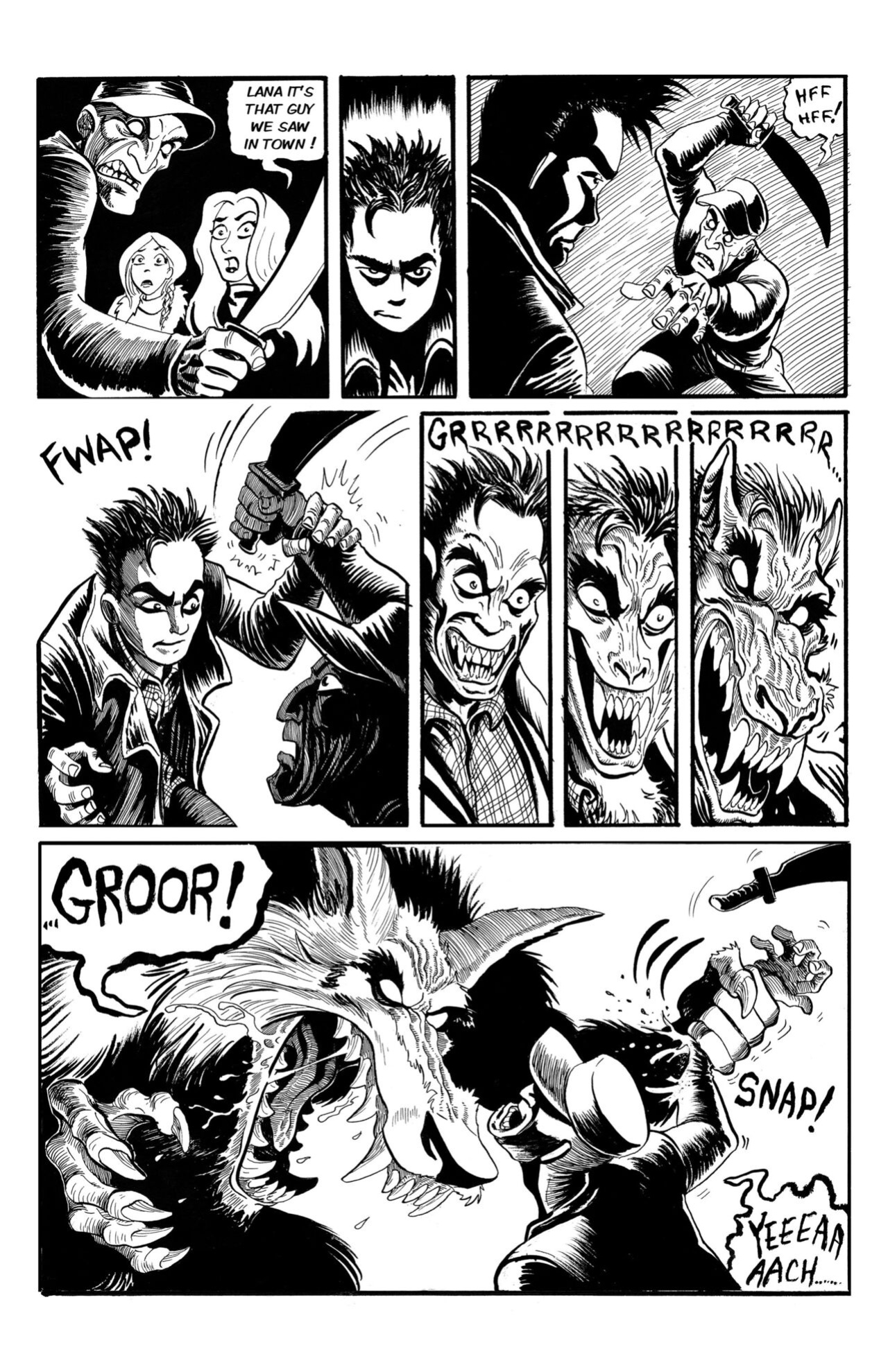 Wulf and Batsy 06 (2008) + Scarifying Tales (2012) by Bryan Baugh (Writer & Artist)