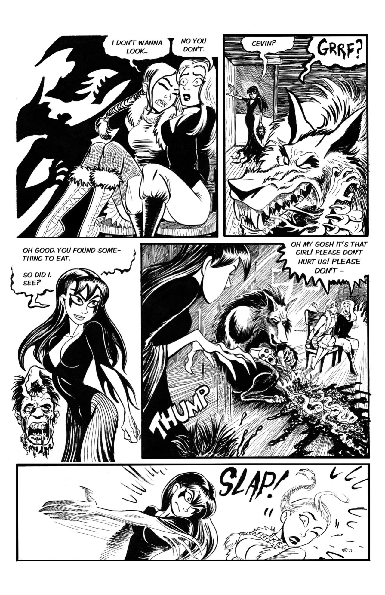Wulf and Batsy 06 (2008) + Scarifying Tales (2012) by Bryan Baugh (Writer & Artist)