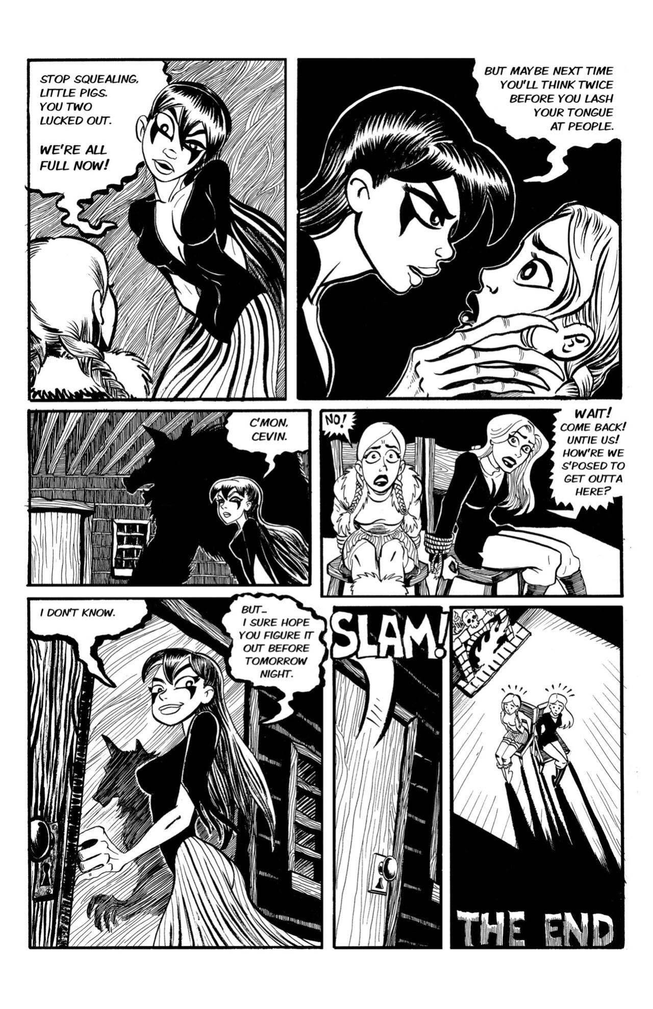 Wulf and Batsy 06 (2008) + Scarifying Tales (2012) by Bryan Baugh (Writer & Artist)
