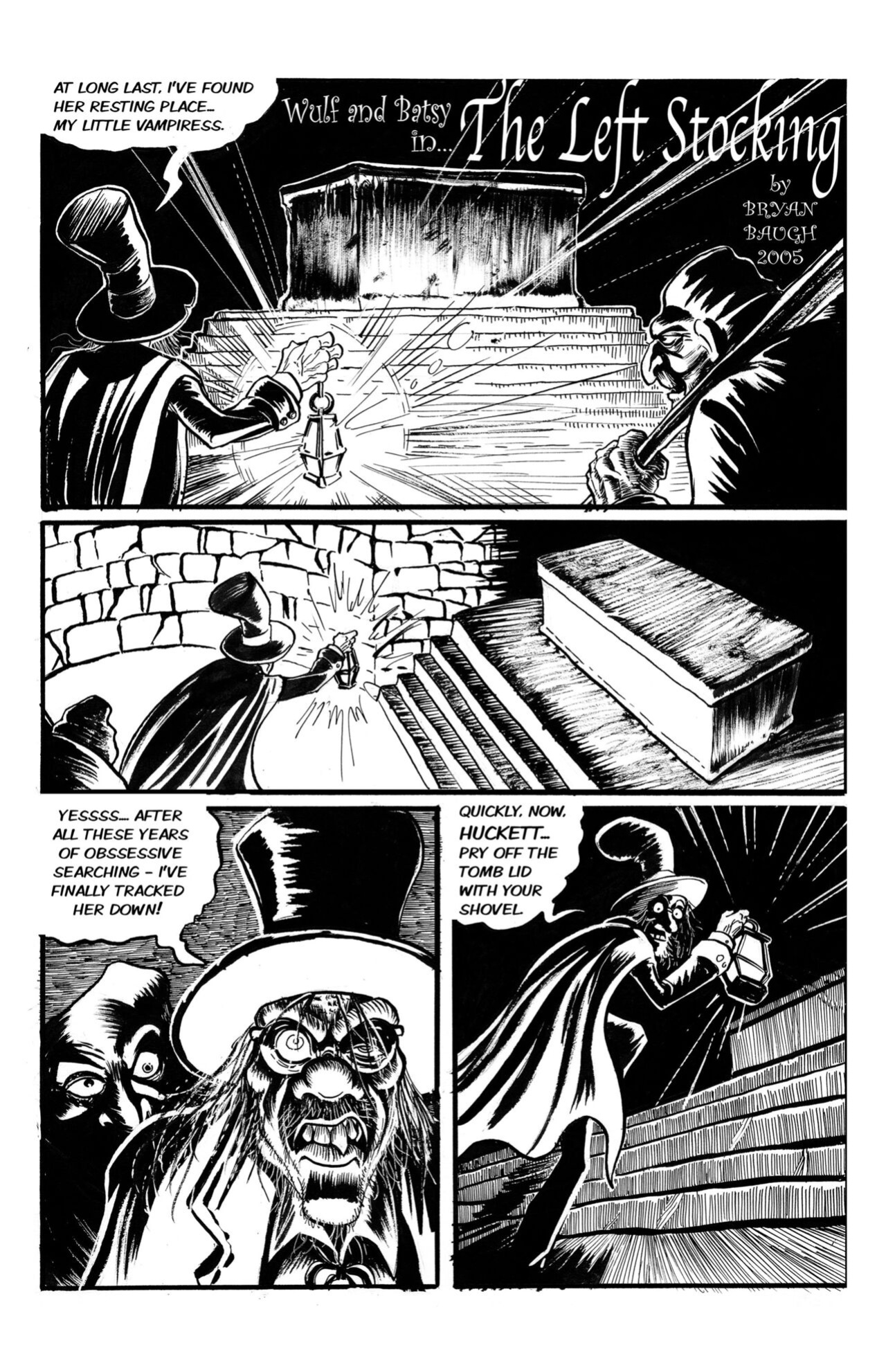Wulf and Batsy 06 (2008) + Scarifying Tales (2012) by Bryan Baugh (Writer & Artist)