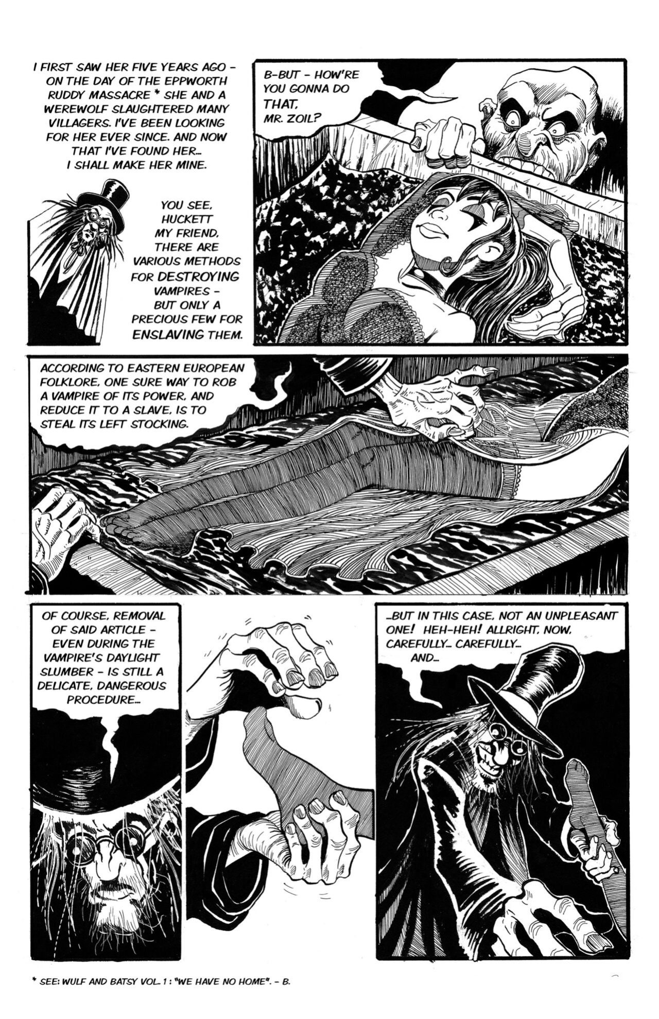 Wulf and Batsy 06 (2008) + Scarifying Tales (2012) by Bryan Baugh (Writer & Artist)