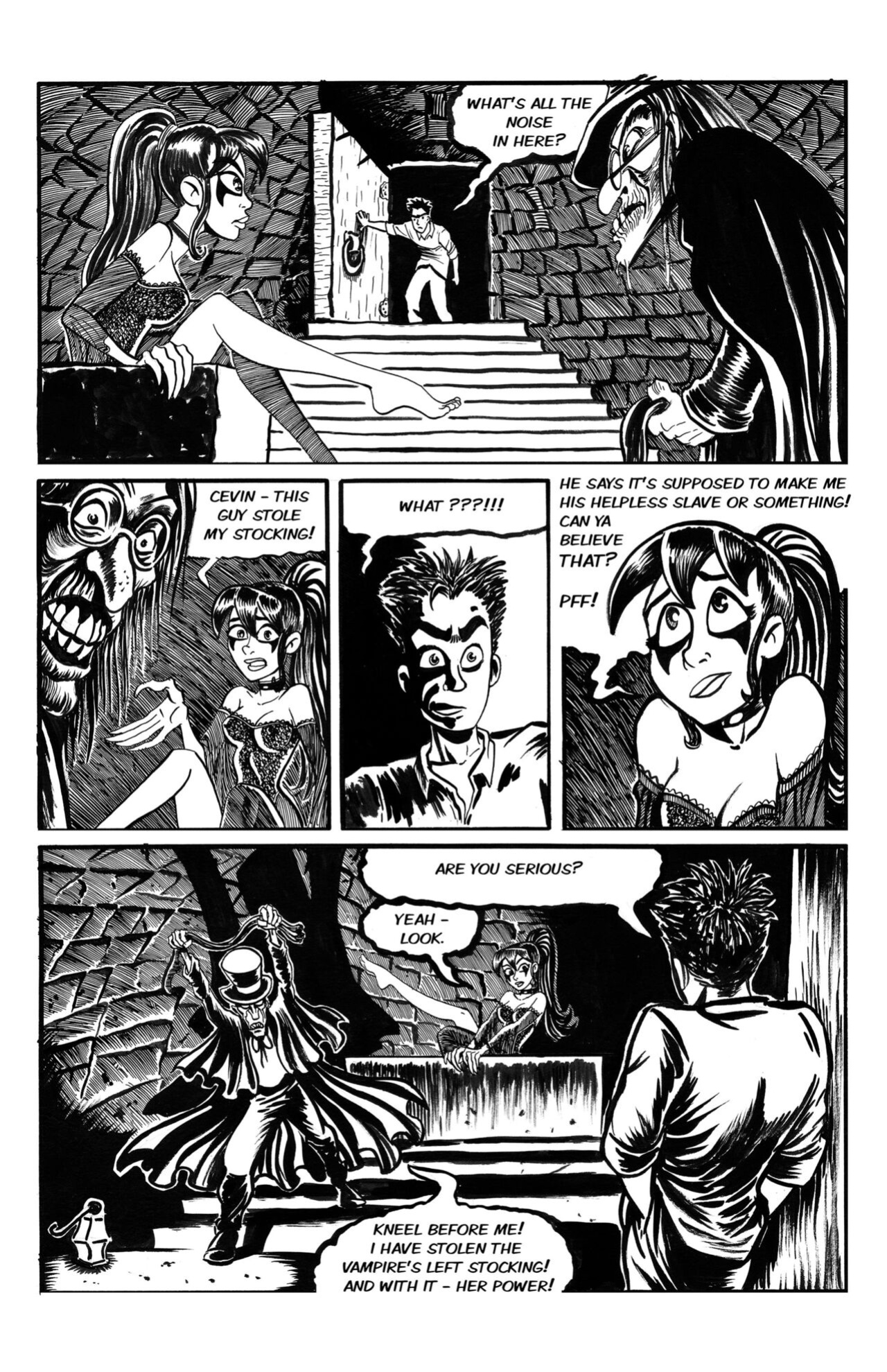 Wulf and Batsy 06 (2008) + Scarifying Tales (2012) by Bryan Baugh (Writer & Artist)