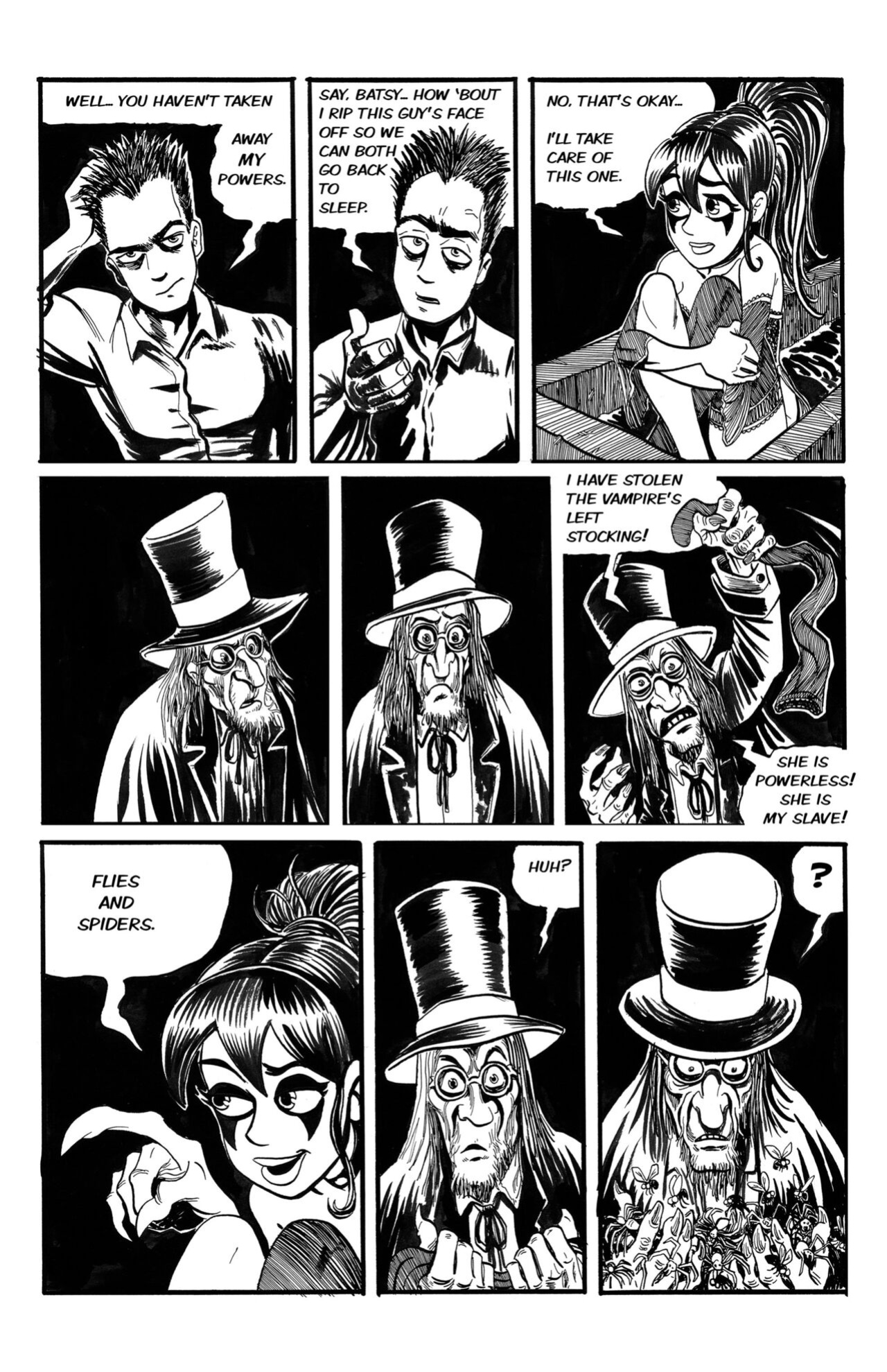 Wulf and Batsy 06 (2008) + Scarifying Tales (2012) by Bryan Baugh (Writer & Artist)