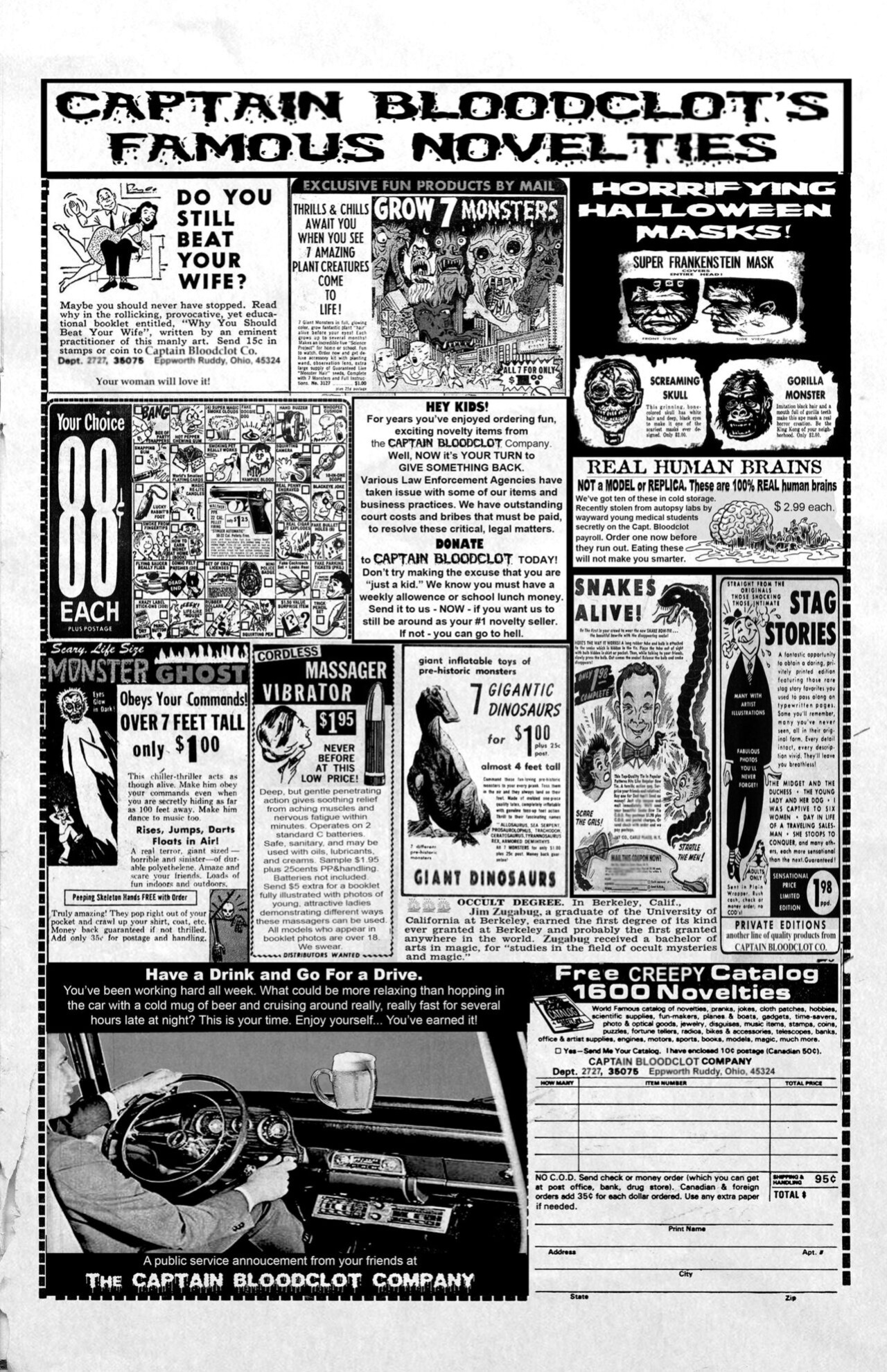 Wulf and Batsy 06 (2008) + Scarifying Tales (2012) by Bryan Baugh (Writer & Artist)