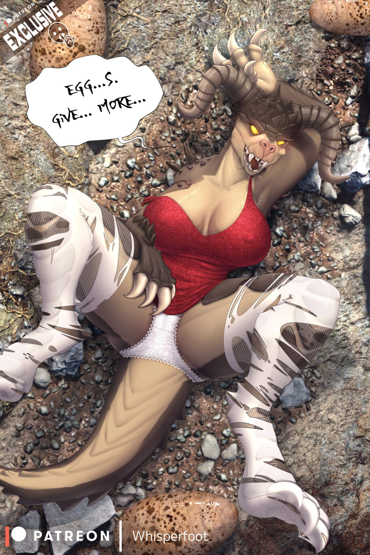 [WhisperFoot] Deathclaw GF (Fallout)