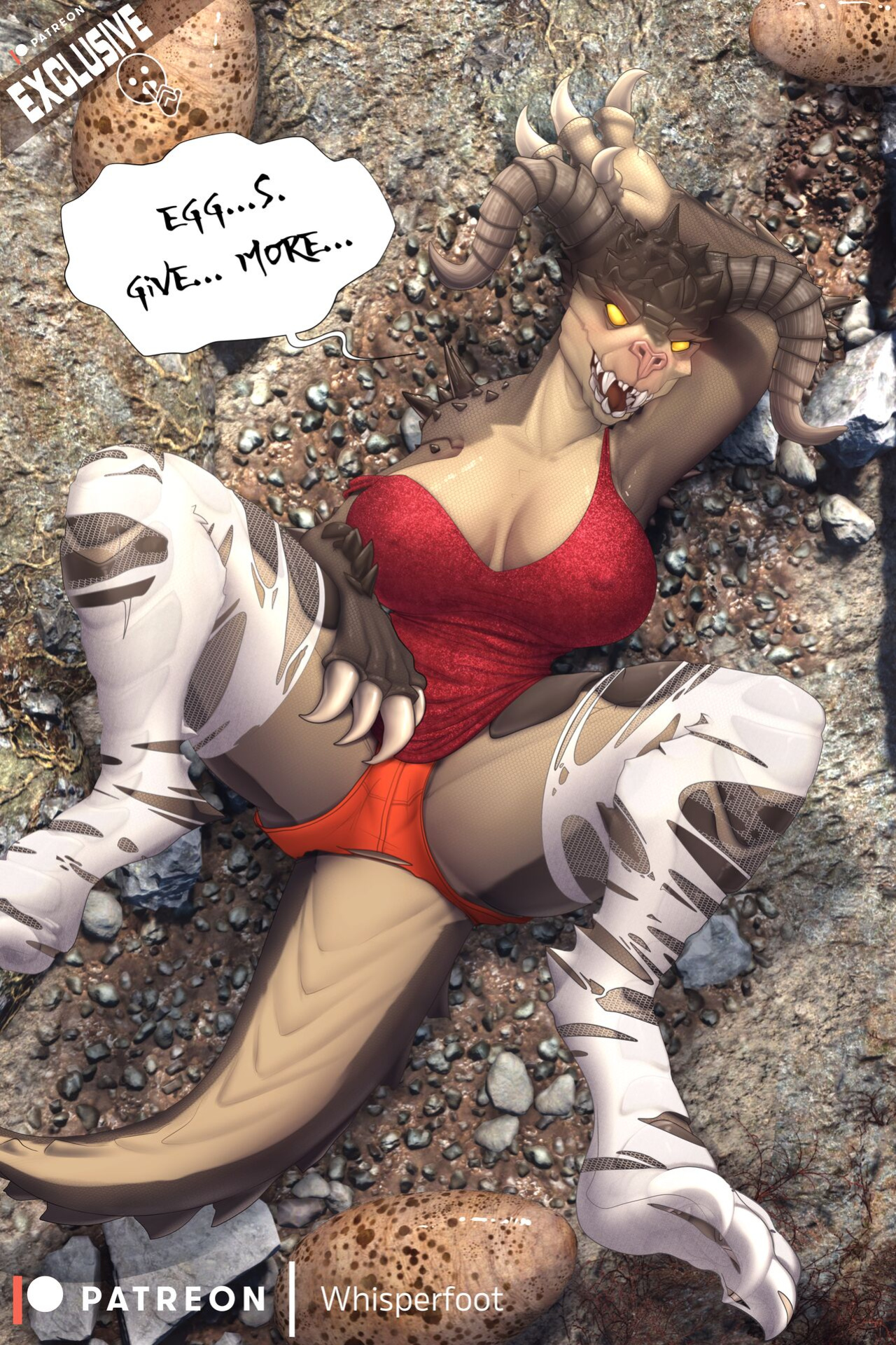 [WhisperFoot] Deathclaw GF (Fallout)