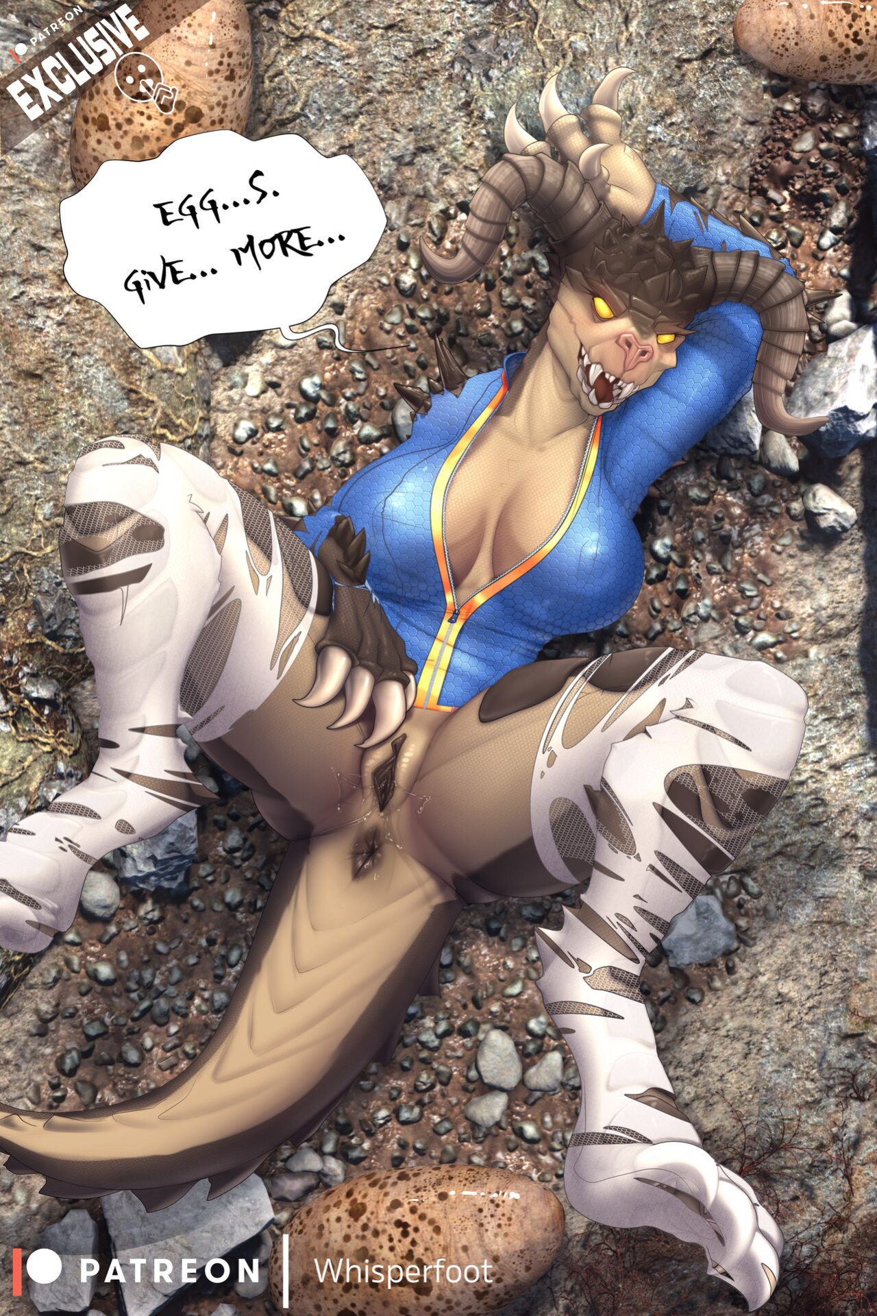 [WhisperFoot] Deathclaw GF (Fallout)