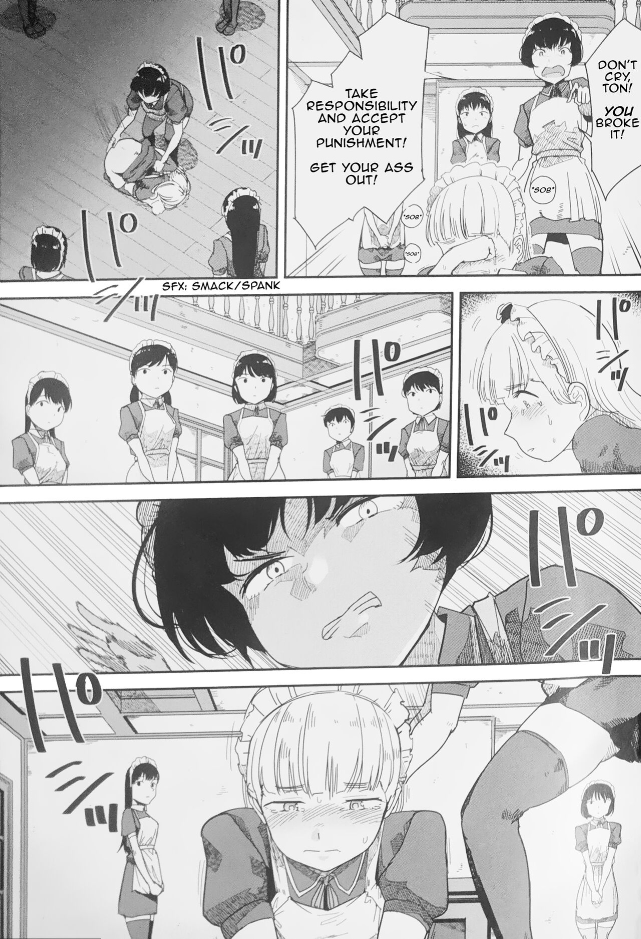 [Kumanikotec (Kozakura Kumaneko)]Tabe Maid 2 - Shihai Yoku Hen | Eating Maid 2 - Lust For Domination [Incomplete]