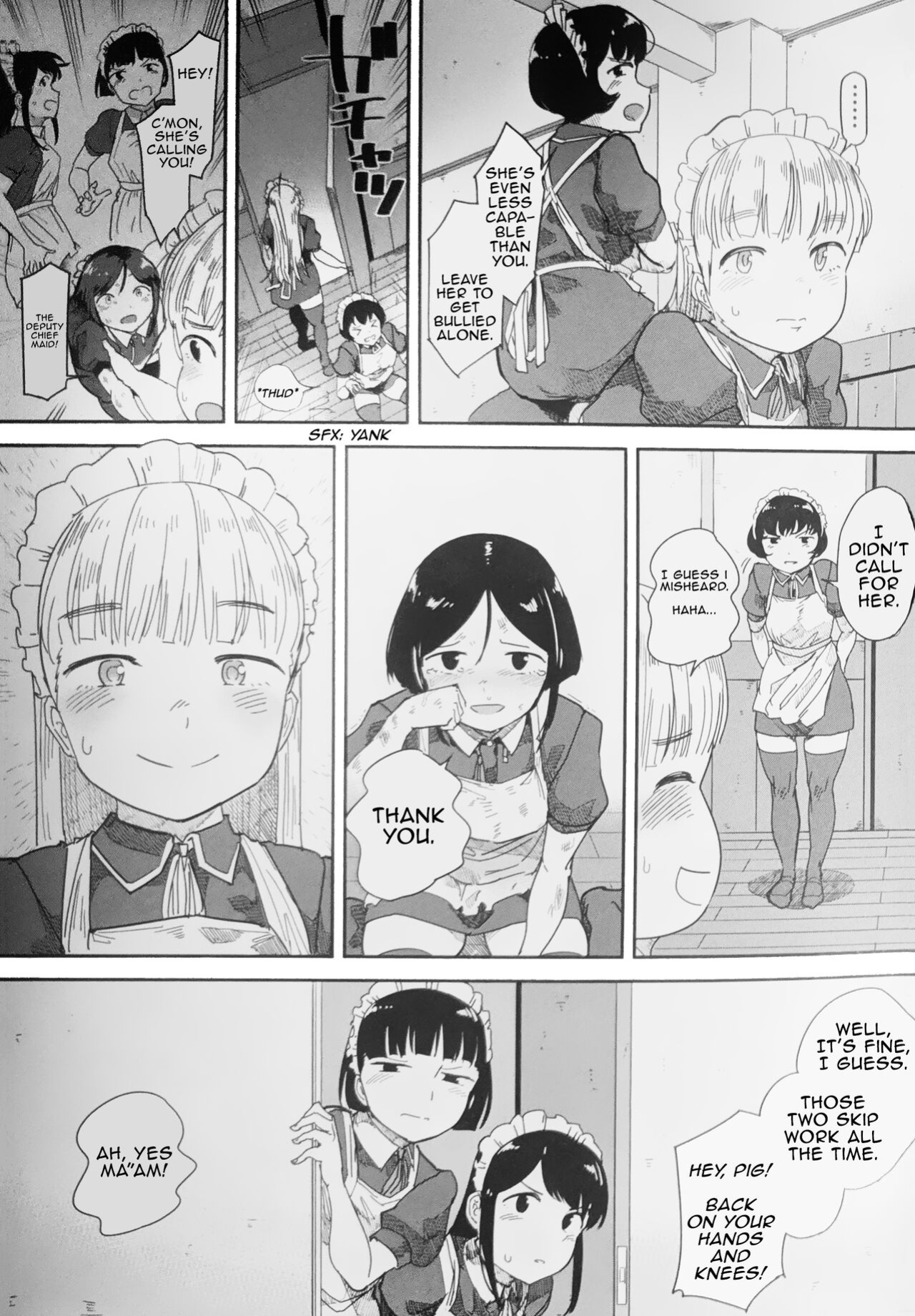 [Kumanikotec (Kozakura Kumaneko)]Tabe Maid 2 - Shihai Yoku Hen | Eating Maid 2 - Lust For Domination [Incomplete]