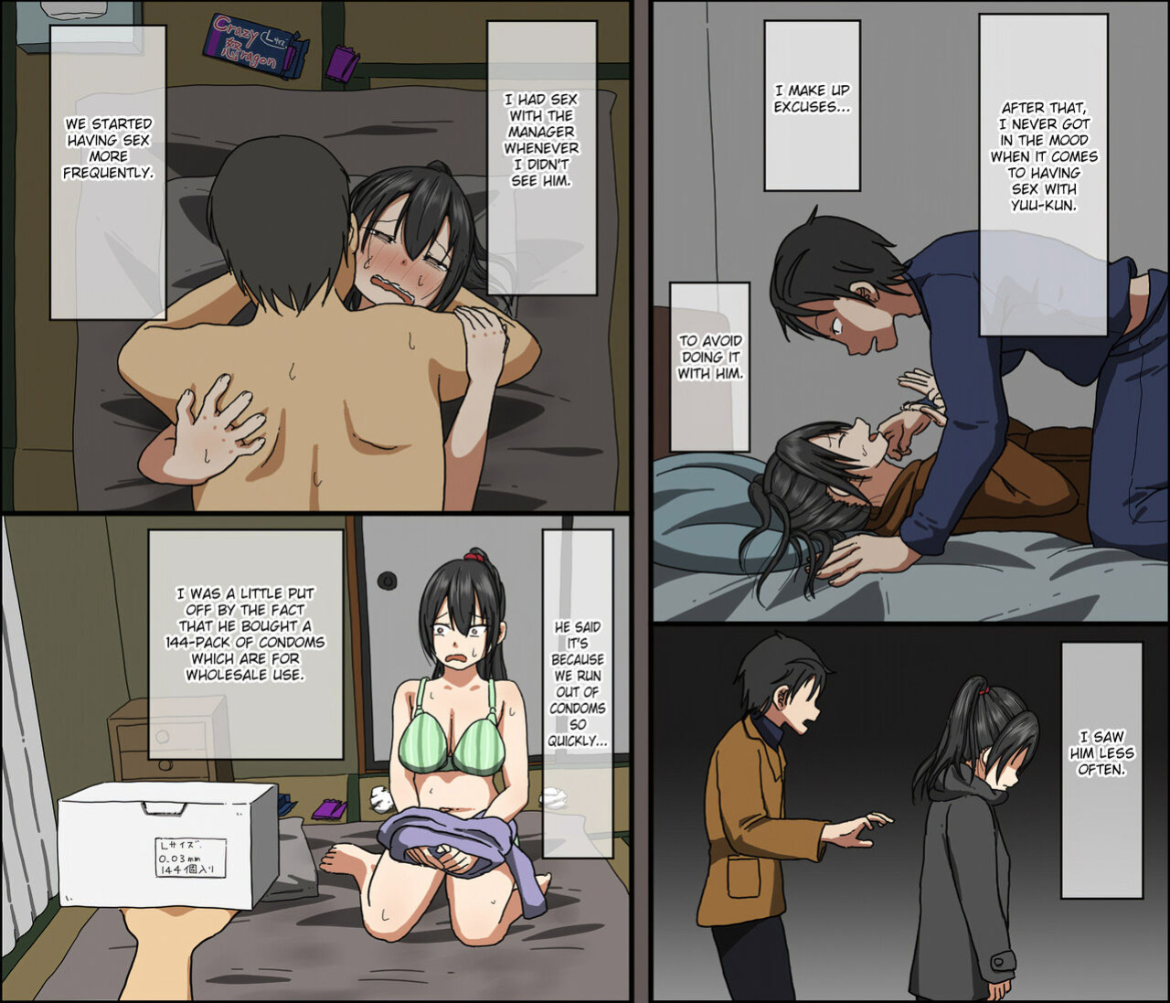 [Iris art (Toda Hisaya)] Aitsu ga Katta Gom no Size wa Ore no yori Dekakatta [Fated Circle]