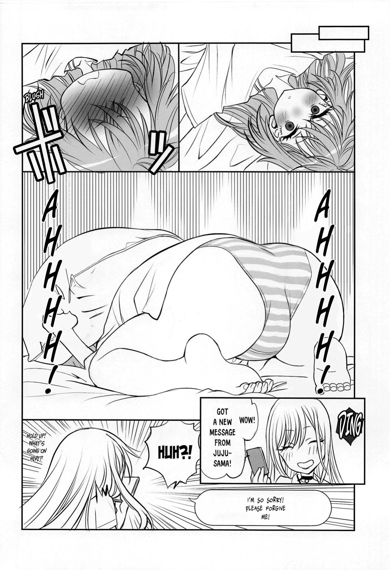 (COMIC1☆20) [UROBOROS (Utatane Hiroyuki)] Sono Kisegae Shimai wa Yume o Miru | Dress-up Sisters' Dream (Sono Bisque Doll wa Koi o Suru) [Team Rabu2]
