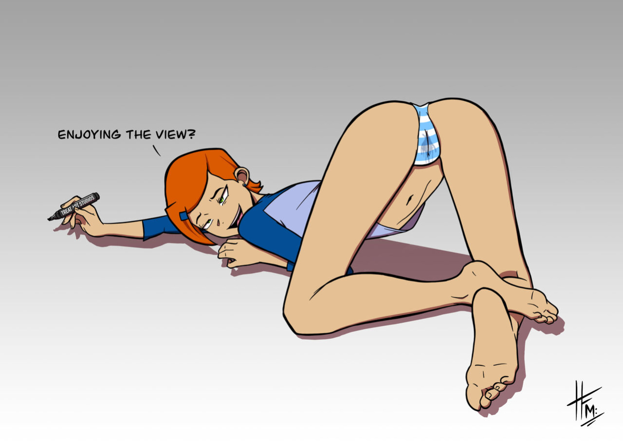 [TreatArtStudios (HFM)] Simping for Gwen (Ben 10)