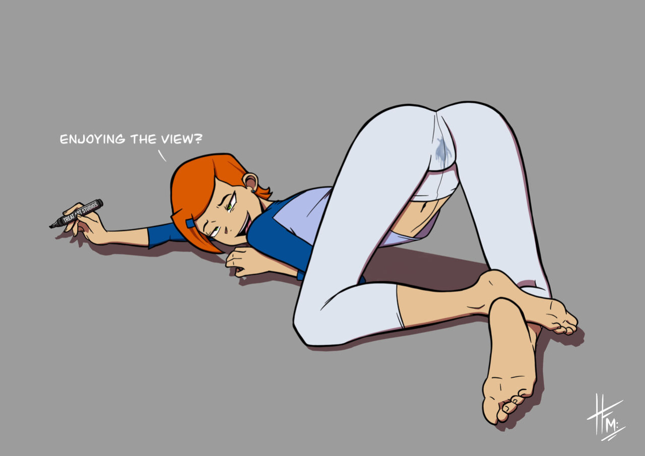 [TreatArtStudios (HFM)] Simping for Gwen (Ben 10)