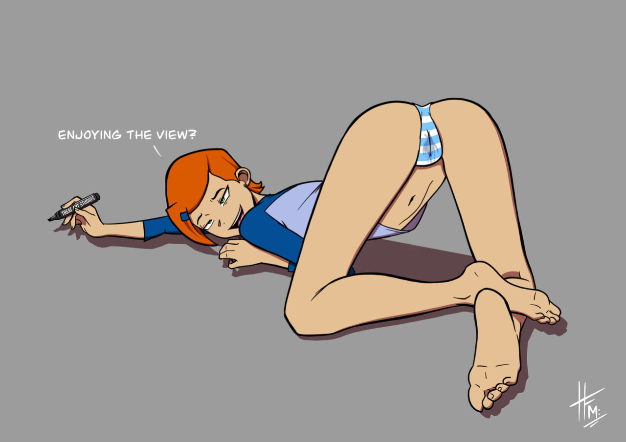 [TreatArtStudios (HFM)] Simping for Gwen (Ben 10)