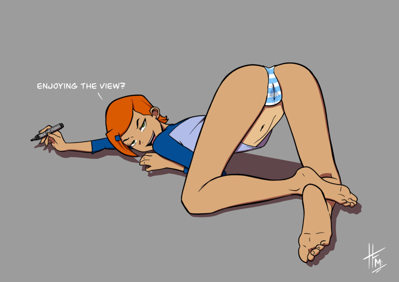 [TreatArtStudios (HFM)] Simping for Gwen (Ben 10)
