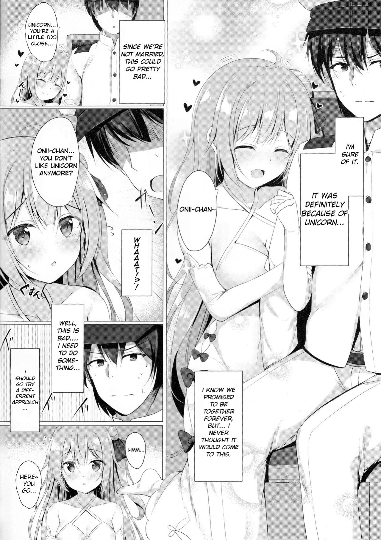 (C95) [Twilight Road (Tomo)] Sawatte, Onii-chan...!! (Azur Lane)