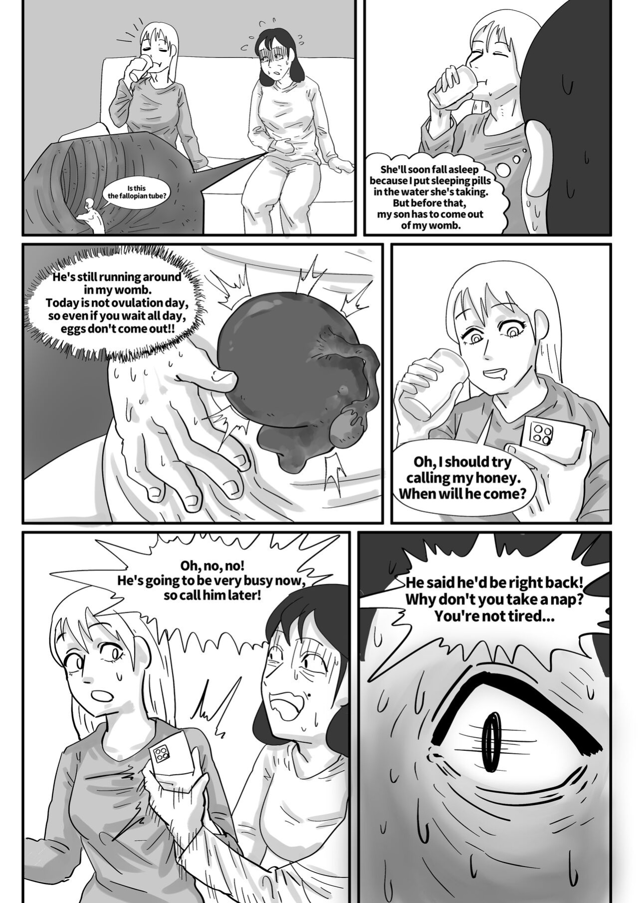 Exploration Of The Mom Uterus 3