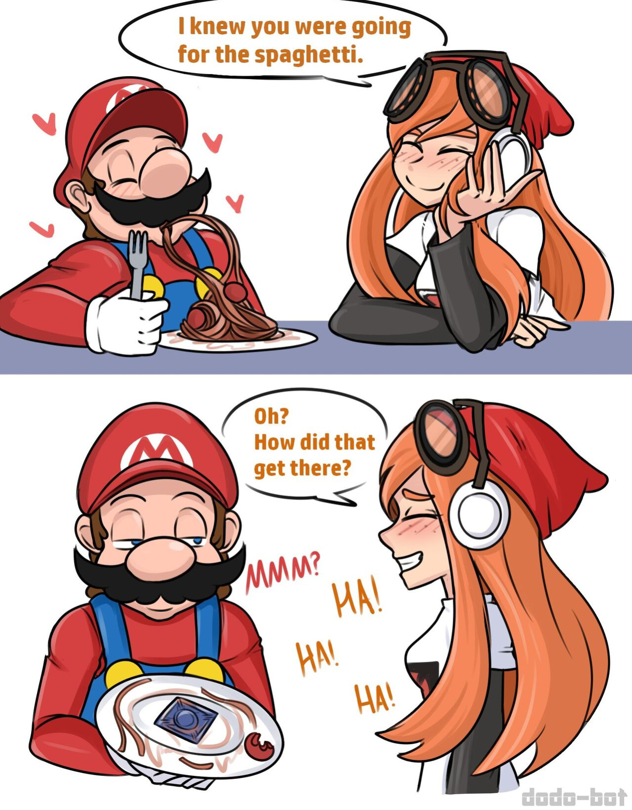 (Dodo-Bot) Meggy and Goof Mario [SMG4]