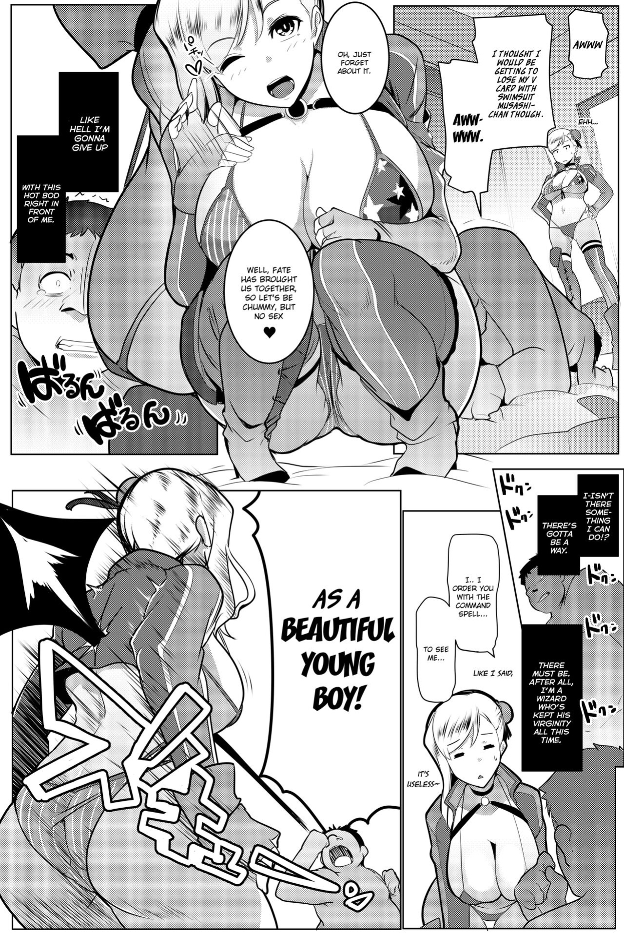 [Hitsuji Kikaku (Muneshiro)] Chichi Samurai | Titty Samurai (Fate/Grand Order) {brolen}