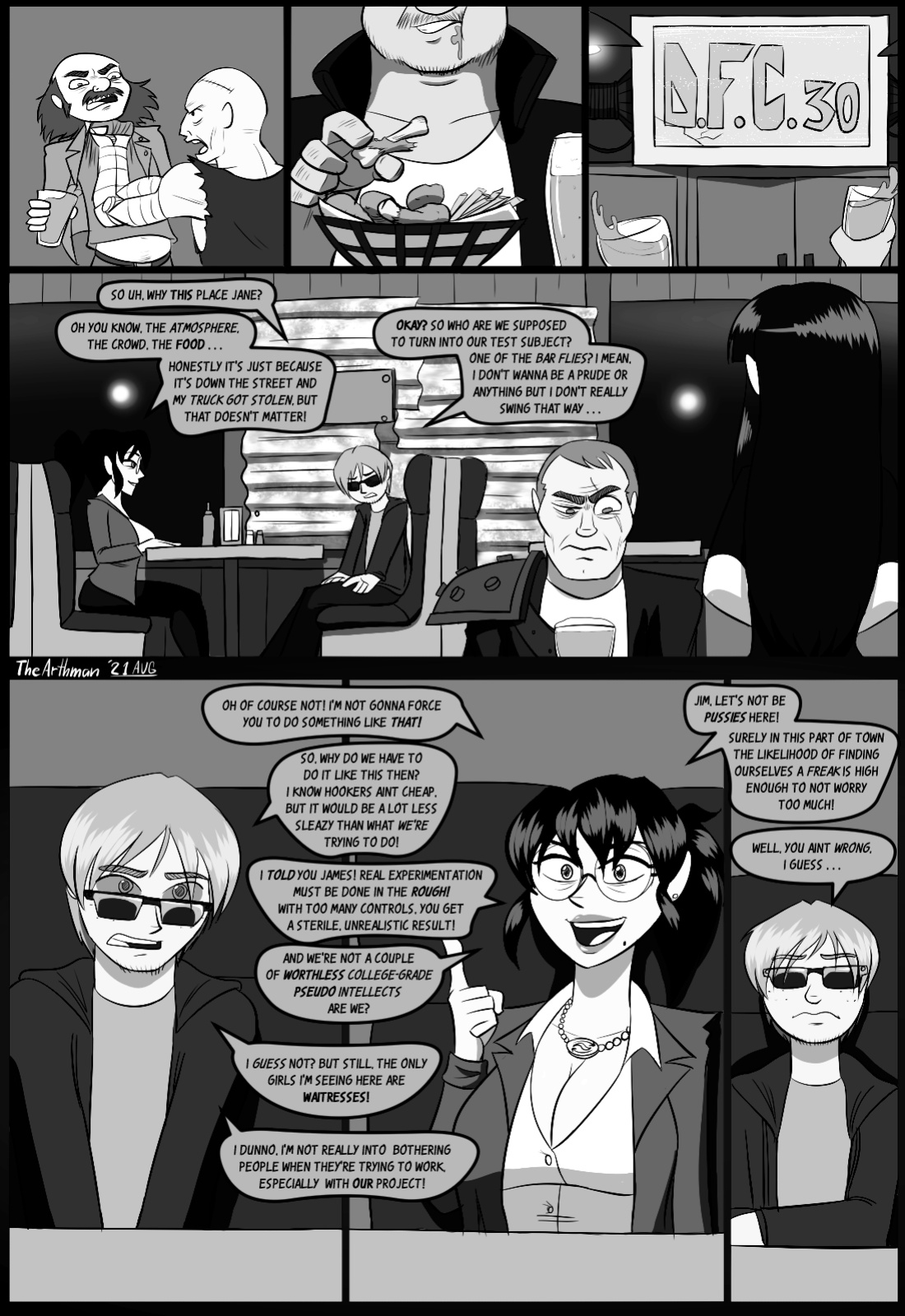 [The Arthman] Dirtwater - Chapter 5 - One Night at Louie's (Complete)