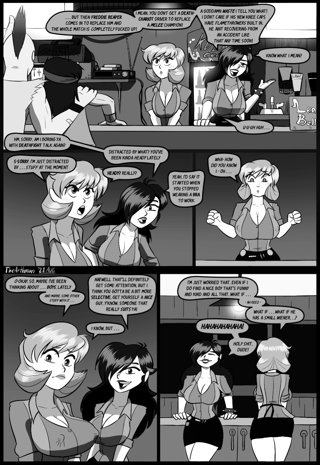 [The Arthman] Dirtwater - Chapter 5 - One Night at Louie's (Complete)