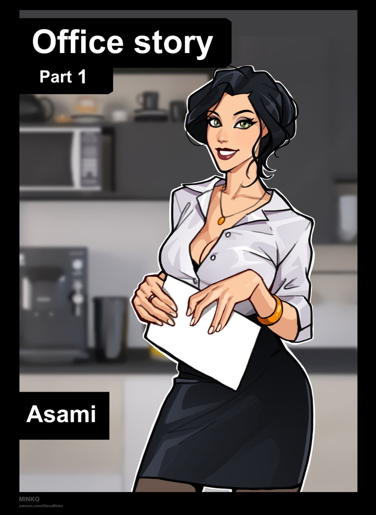 [Olena Minko] Korra and Asami: Office Story (Legend of Korra)