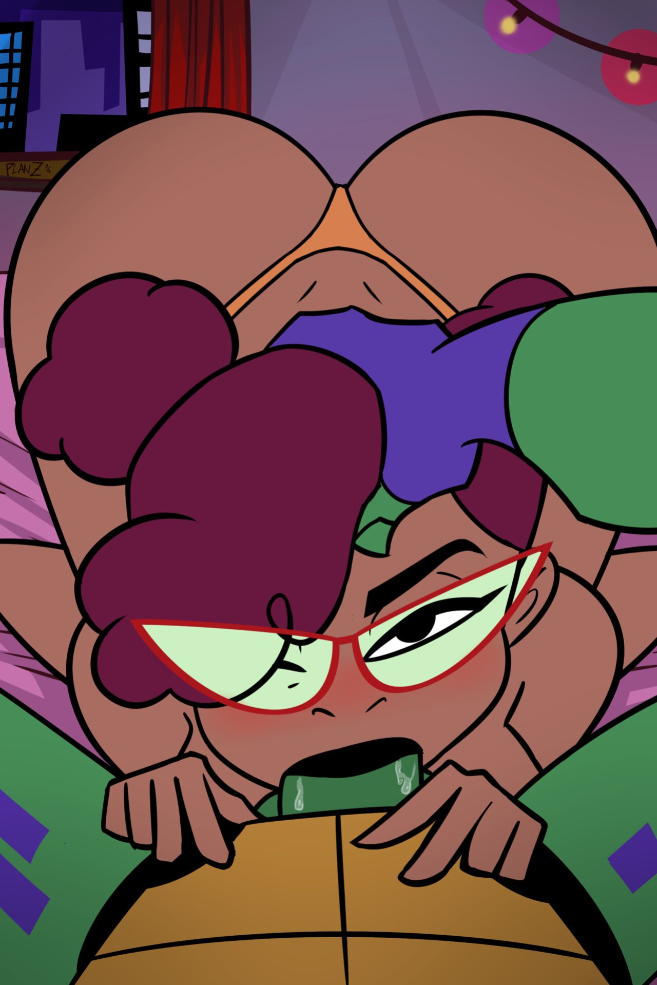 [PlanZ34] April x Donnie (Rise of the Teenage Mutant Ninja Turtles)