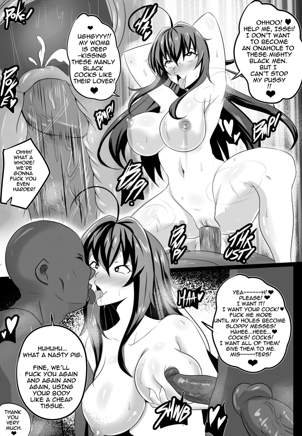 [Merkonig] B-Trayal 13-2 Rias (Highschool DxD) [Uncensored]