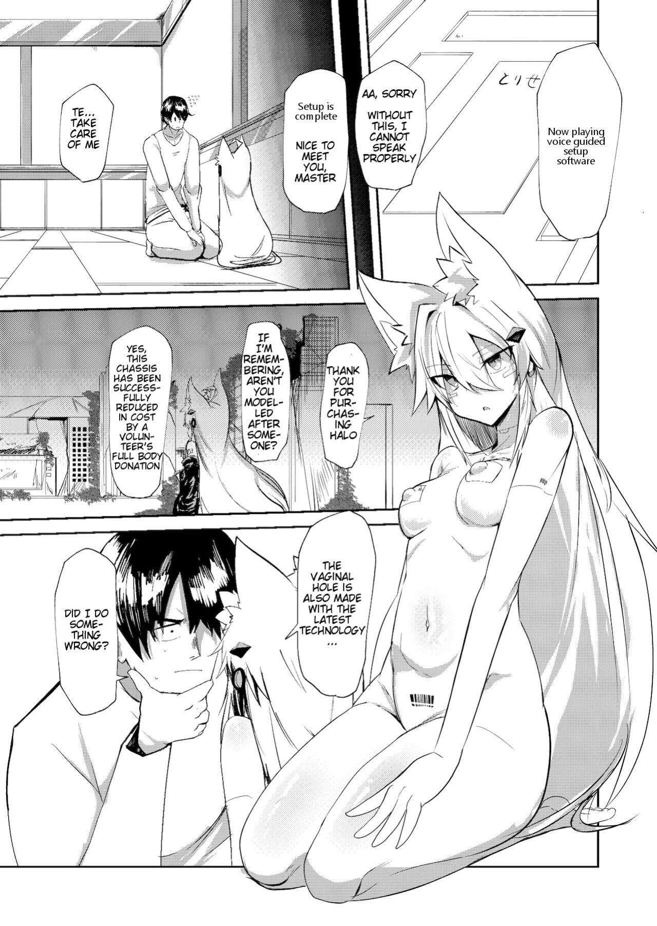 [Green Solenoid (Omurice)] Muhyoujou Sexaroid | Expressionless Sexaroid