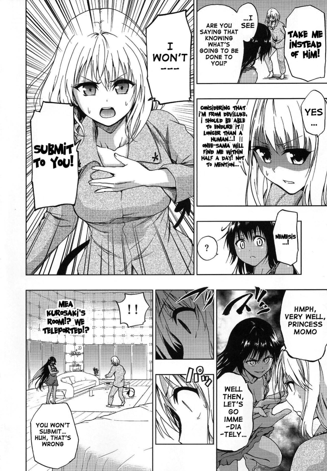 (C85) [Tsunken (Men's)] Chou Nemesis vs Momo (To LOVE-Ru)
