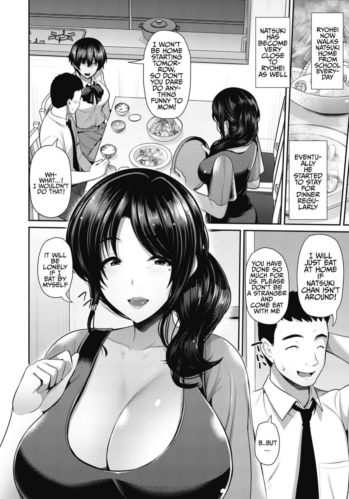 [Toba Yuga] Oyako to Seiai | Sexual Relations with Mother and Daughter ~ Kyouka San [Sonarin迫]
