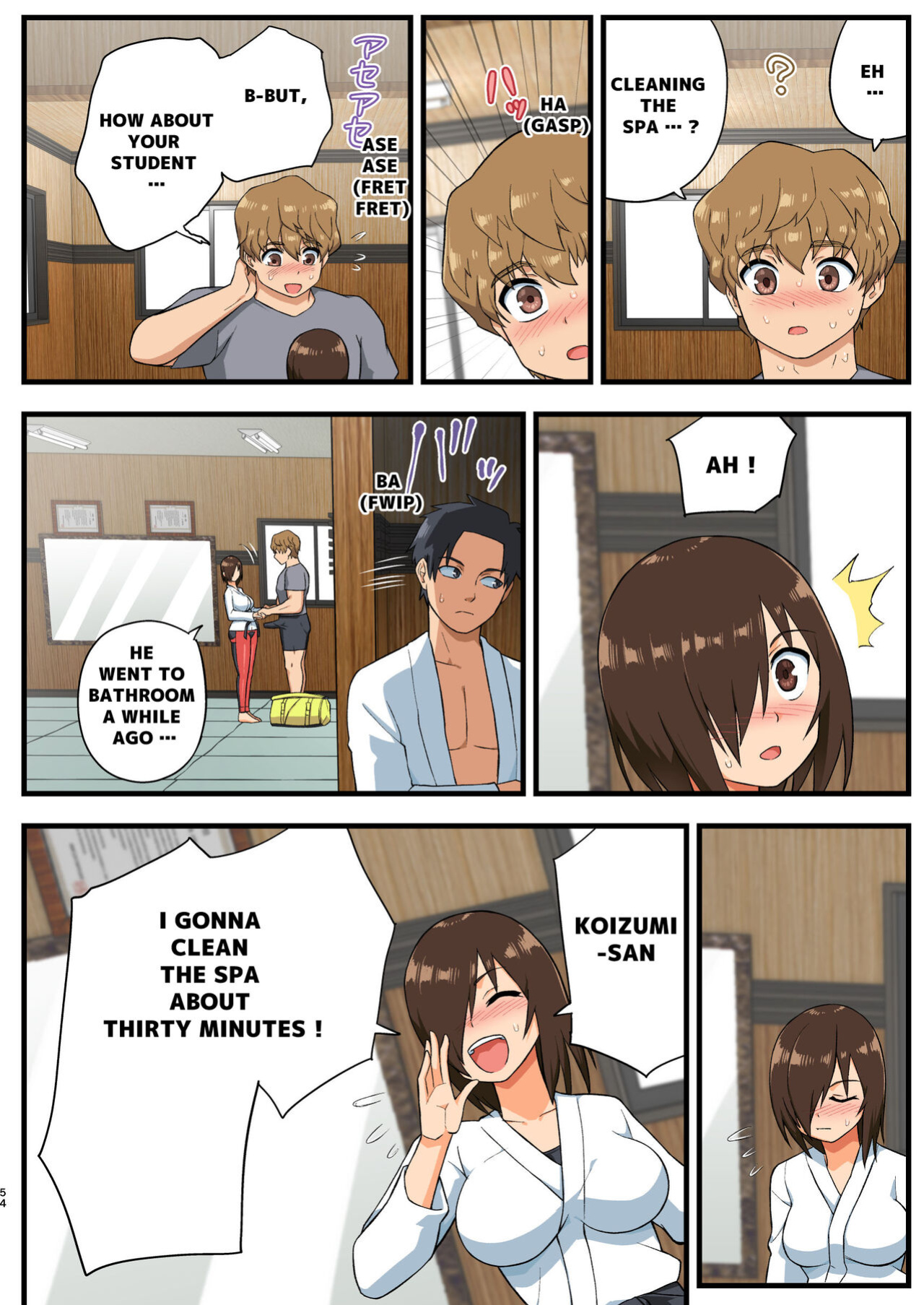 [OTOREKO (Toilet Komoru)] Tatakae! Yoshimura-san! 1 ~Otoko wa Full Bokki Oazuke NTR~ - FIGHT! YOSHIMURA-SAN! 1 - man with full erection on hold