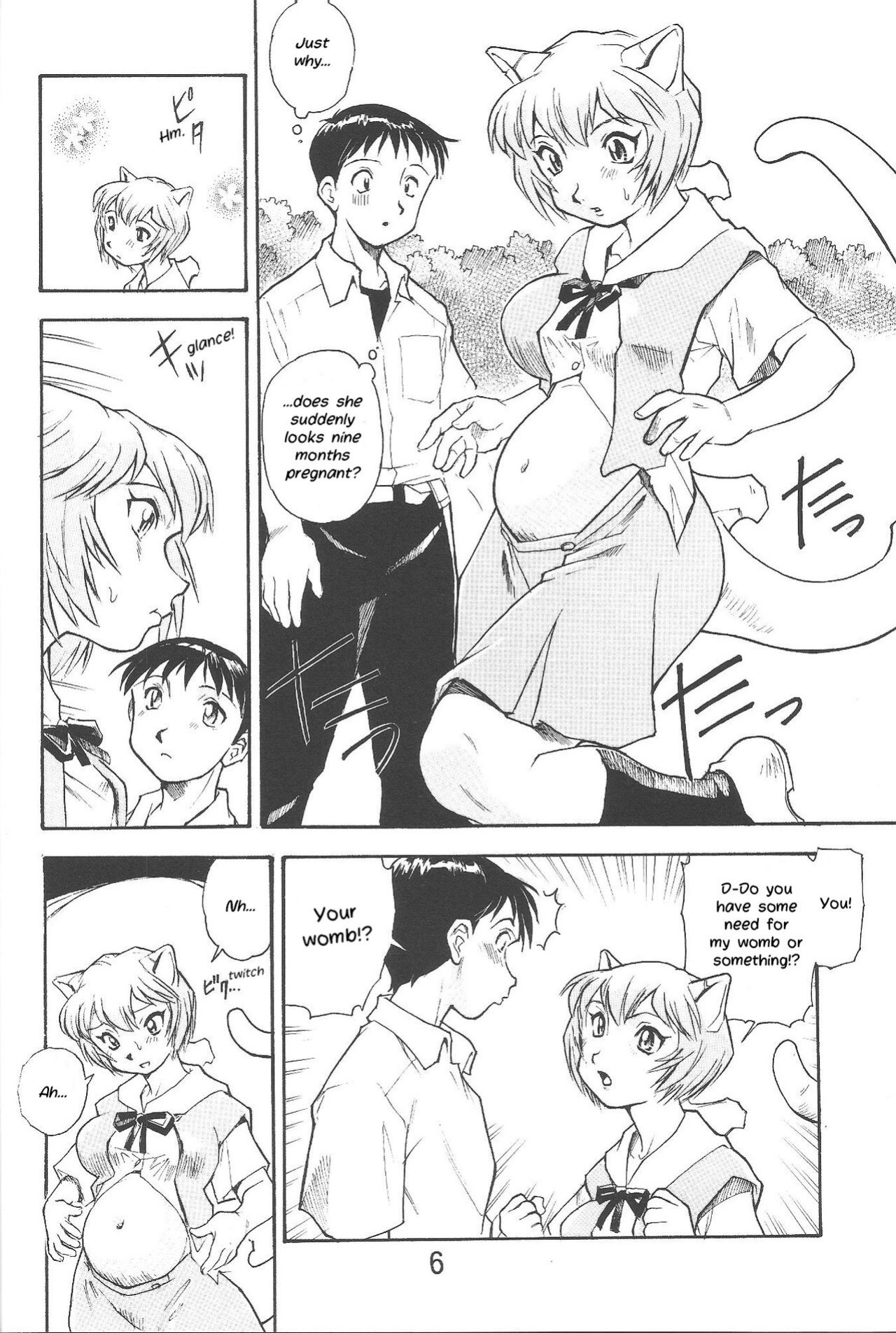 (SC40) [Studio Parfe (Dohi Kensuke)] Harami Shito Ayanami-san | The Harah Angel Ayanami-san (Neon Genesis Evangelion) [LoeQuality Translations]