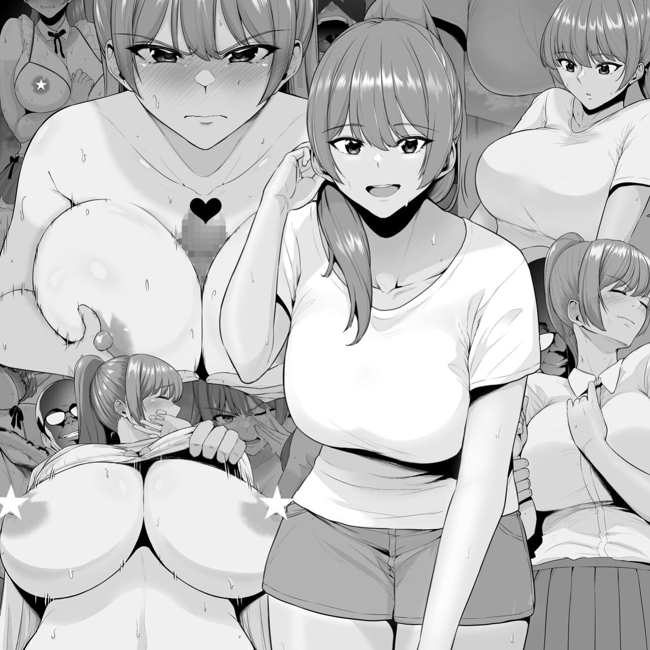 [sevengar] Kyonyuu Manager o Kairaku Choukyou de Otosu | The Manager with Big Tits is Defeated by Pleasure-training |