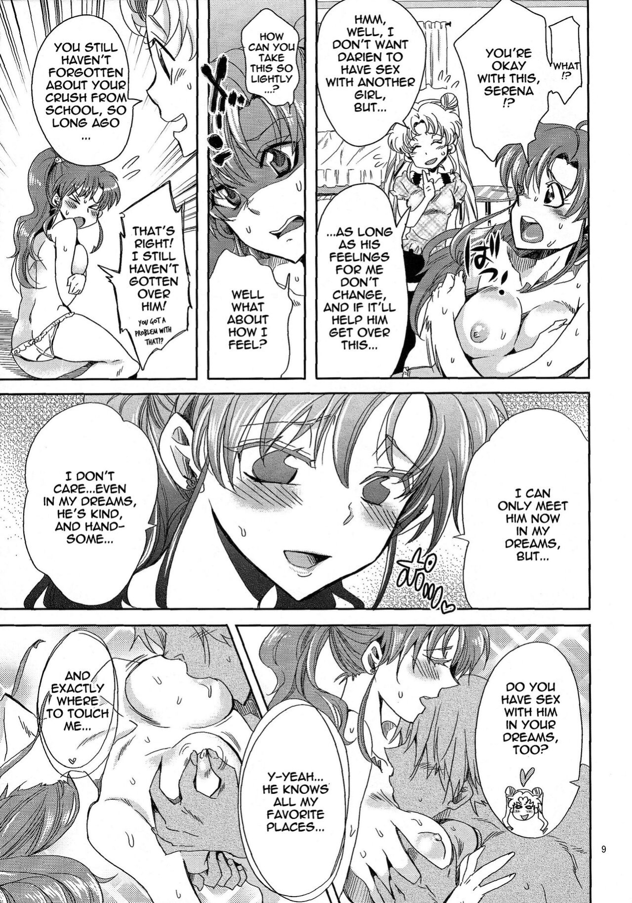 (C86) [Kurione-sha (YU-RI)] Bishoujo Senshi ni Oshioki! ~Gyaku NTR Hen~ | Punish the Pretty Sailor Soldiers ~Reverse NTR~ (Bishoujo Senshi Sailor Moon)
