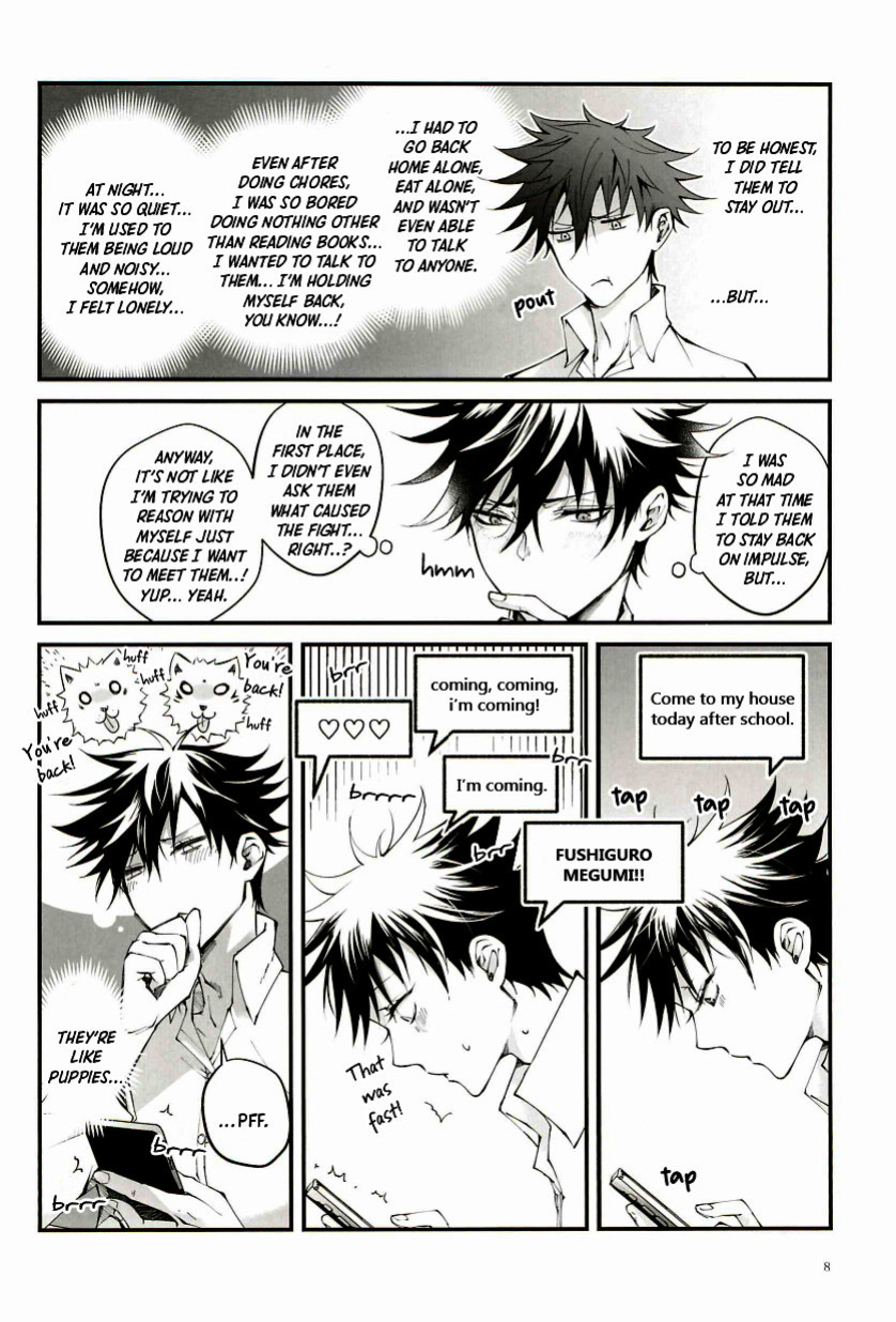 [Jurei no Mori (Ayame)] Ore ga Okorenai Riyuu | The reason I can’t be mad (Jujutsu Kaisen) [Nonsense Group HQ]