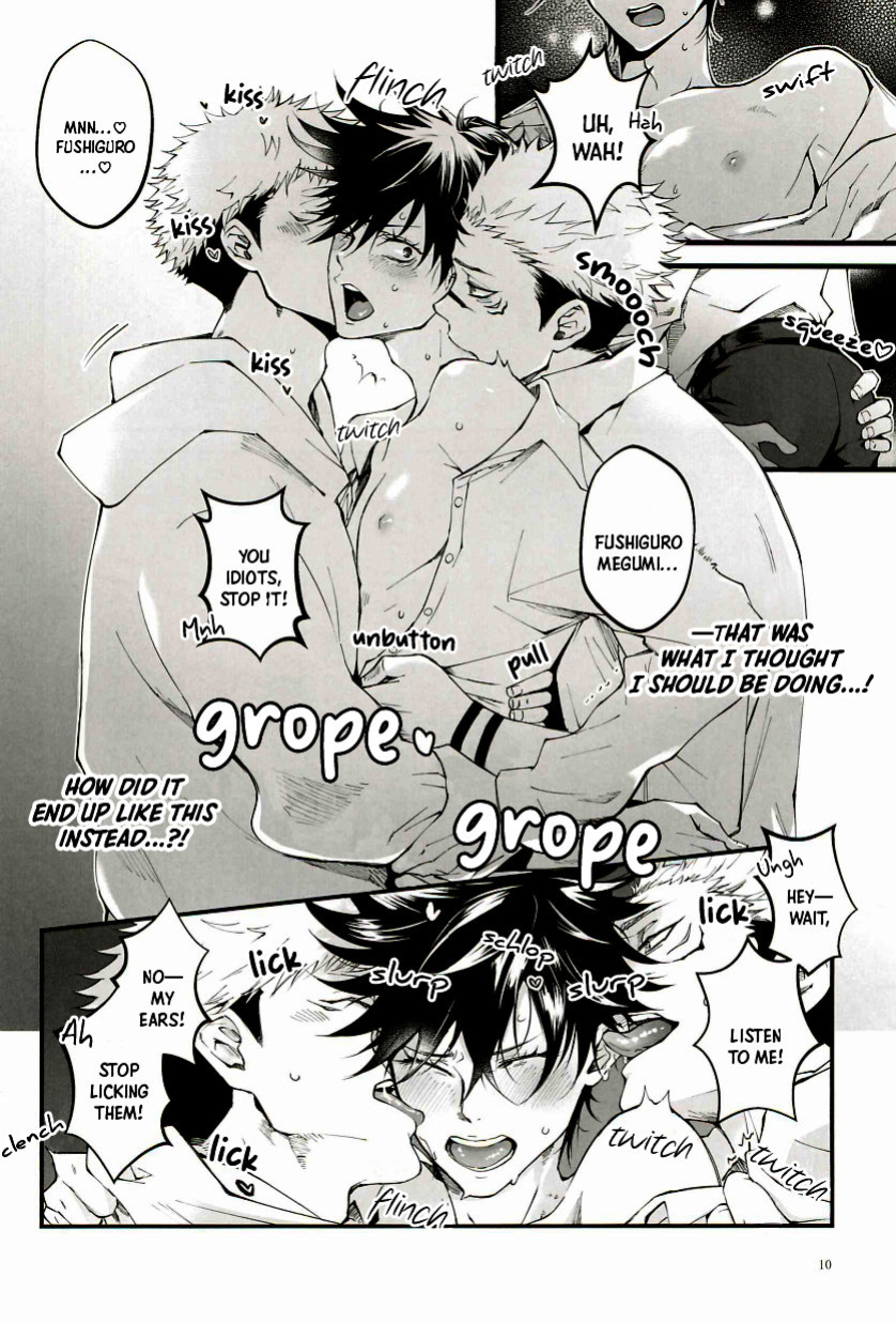 [Jurei no Mori (Ayame)] Ore ga Okorenai Riyuu | The reason I can’t be mad (Jujutsu Kaisen) [Nonsense Group HQ]