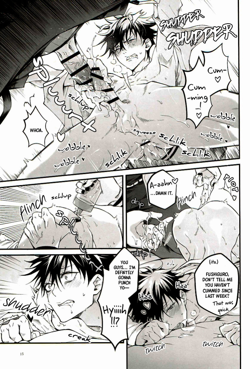 [Jurei no Mori (Ayame)] Ore ga Okorenai Riyuu | The reason I can’t be mad (Jujutsu Kaisen) [Nonsense Group HQ]
