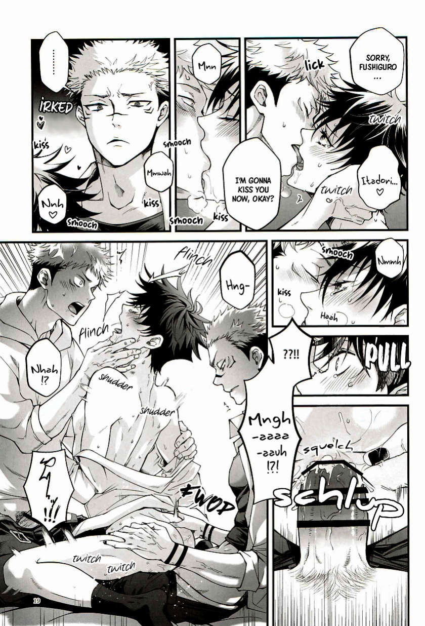 [Jurei no Mori (Ayame)] Ore ga Okorenai Riyuu | The reason I can’t be mad (Jujutsu Kaisen) [Nonsense Group HQ]