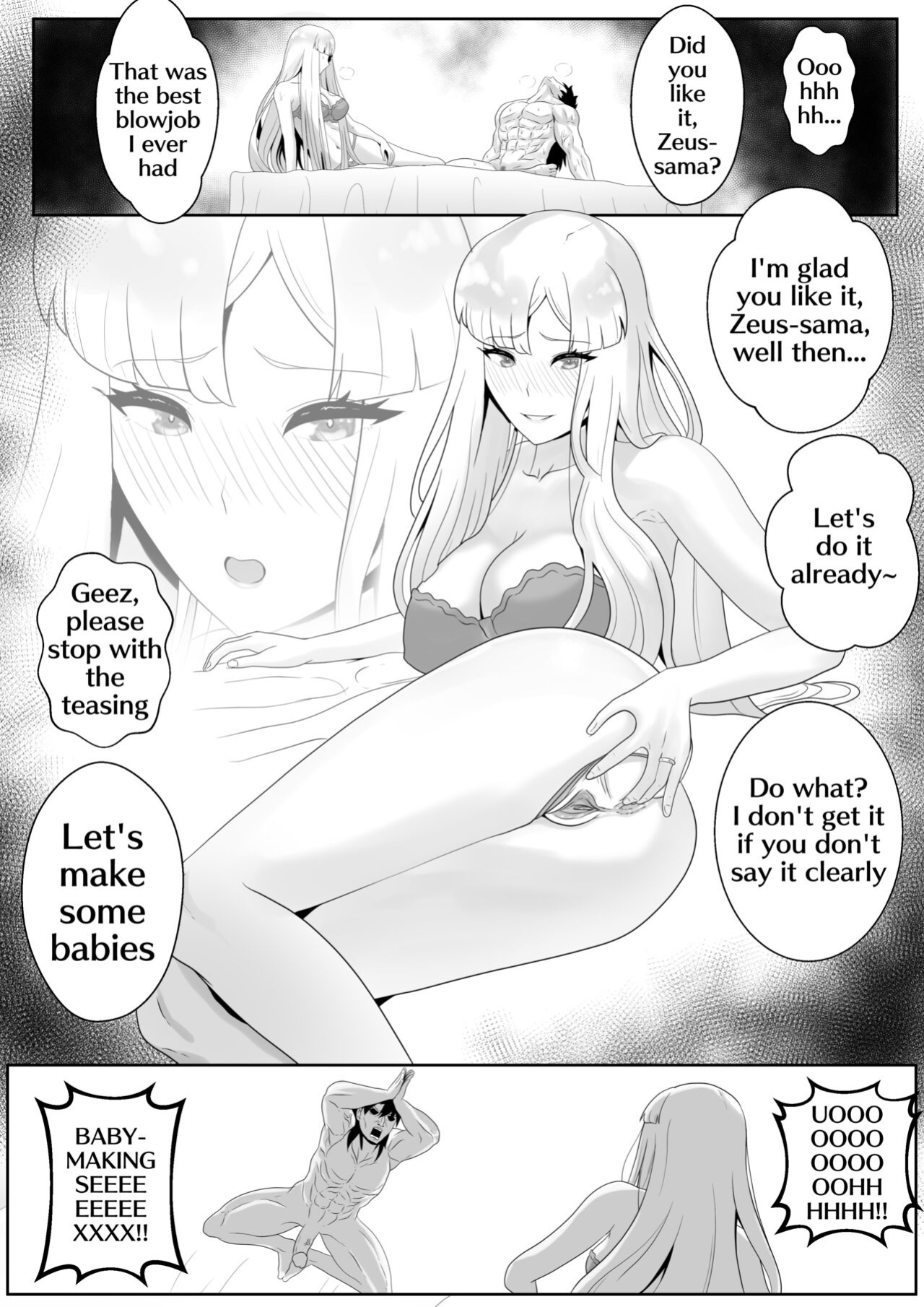 [kmvt] Ore wa Zeus ni Natta, Soshite Kamigami o Okasu Hi o Sengen shimashita - I Become Zeus, So I Declared the Day to Fuck Down Gods (Fate/Grand Order)
